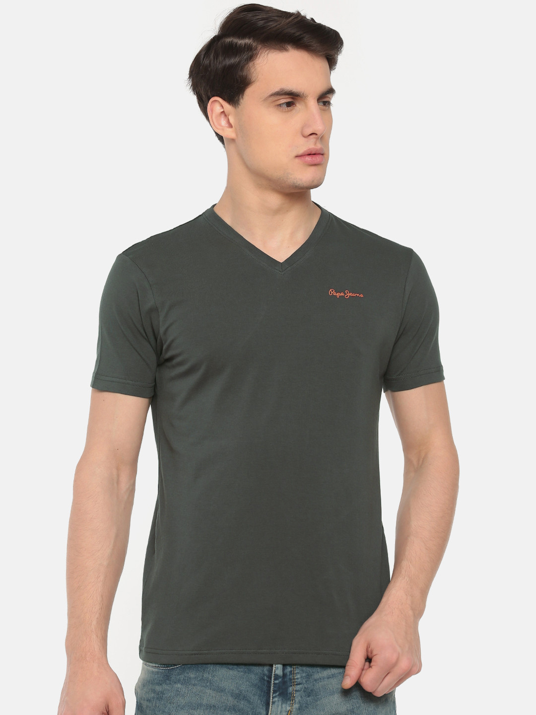 Pepe Jeans Red Cotton Men T-Shirt main image 1