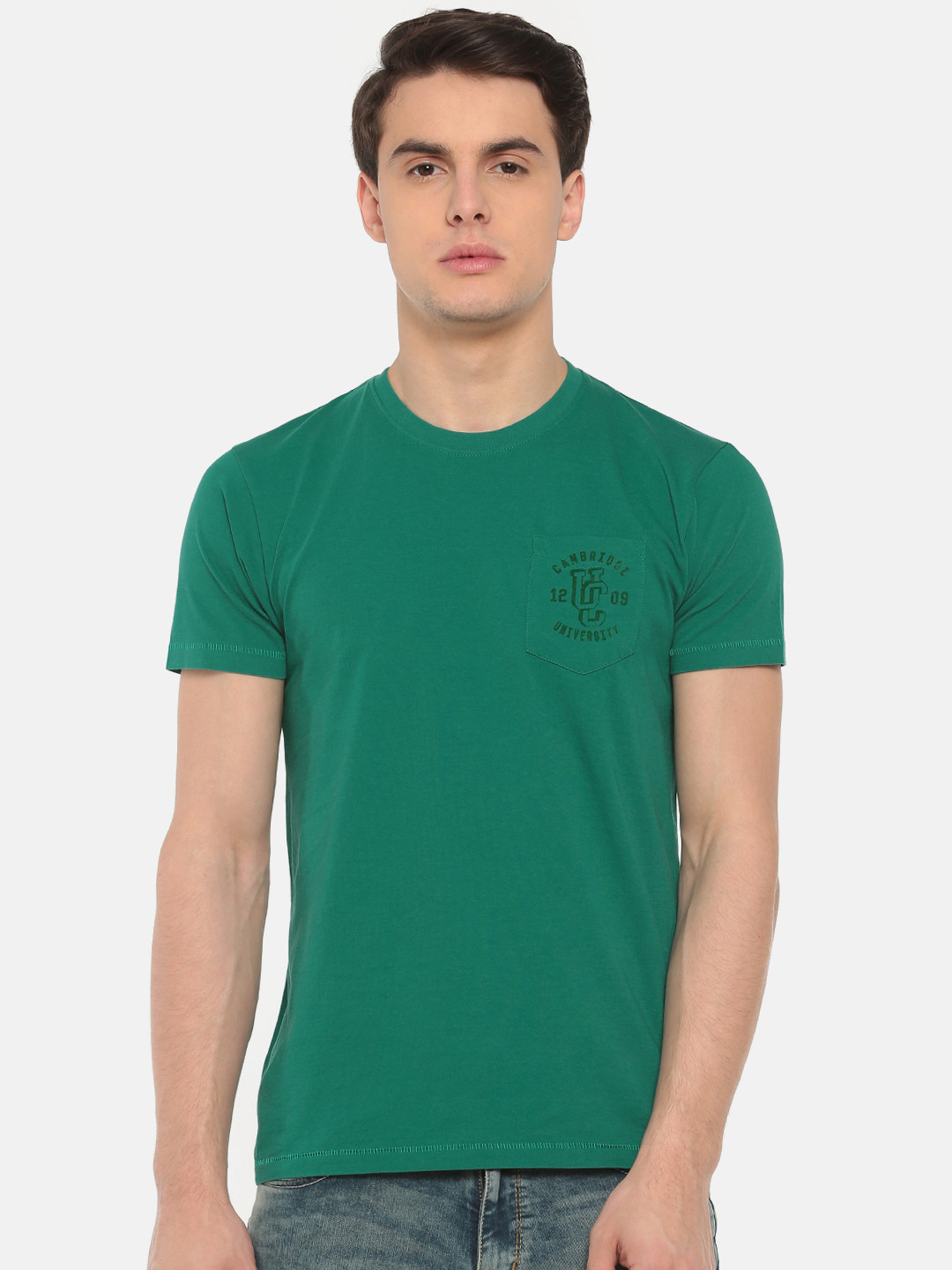 Pepe Jeans Aaron T-Shirt Uomo - Con Logo Ricamato, Cotone Leggero, Vestibilità Comoda