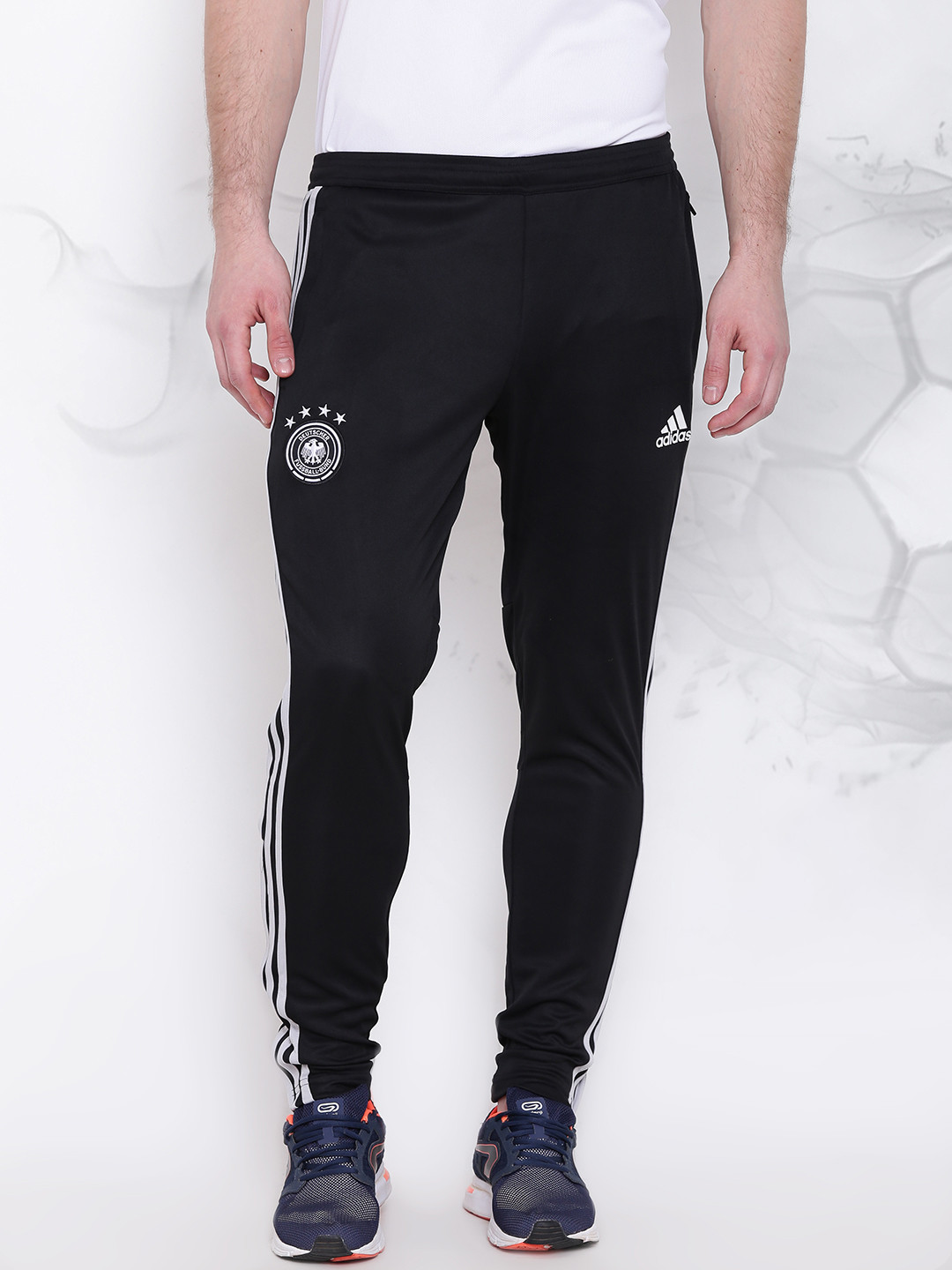 Buy ADIDAS Men Black DFB Soccer Track Pants Track Pants for Men 3888752 Myntra