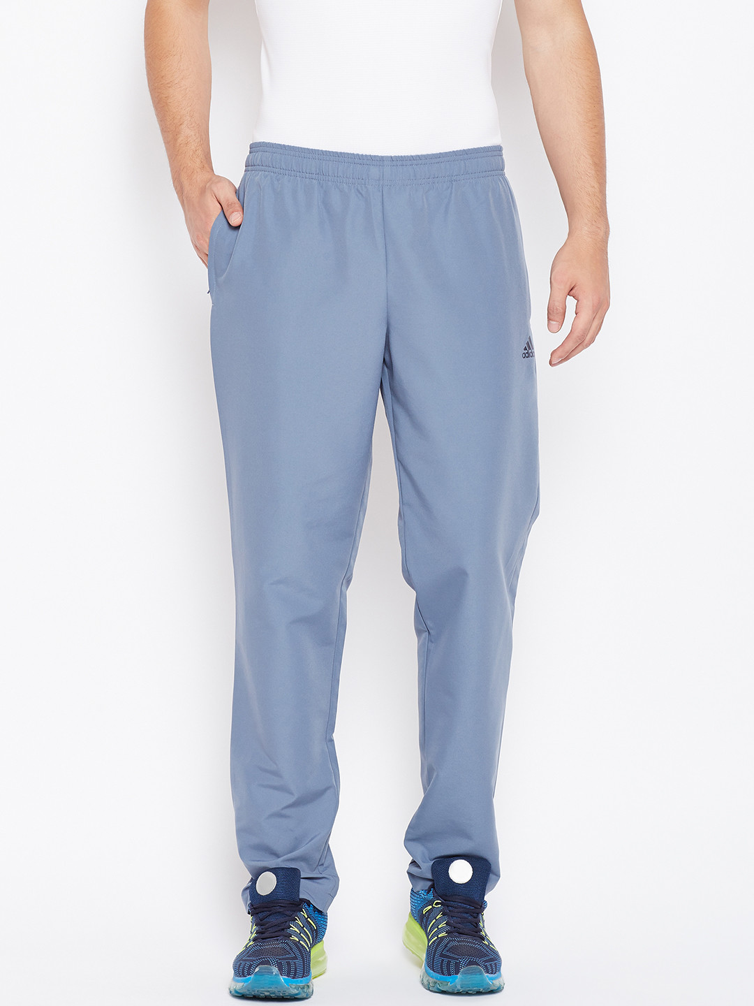 Buy ADIDAS Men Blue ESS STANFORD 2 Track Pants Track Pants for Men