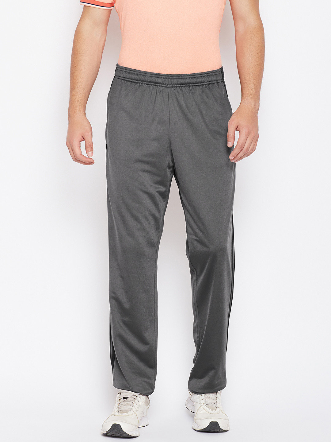 Buy ADIDAS Men Grey ESS 3S T TRICOT Training Track Pants Track Pants for Men 3888793 Myntra