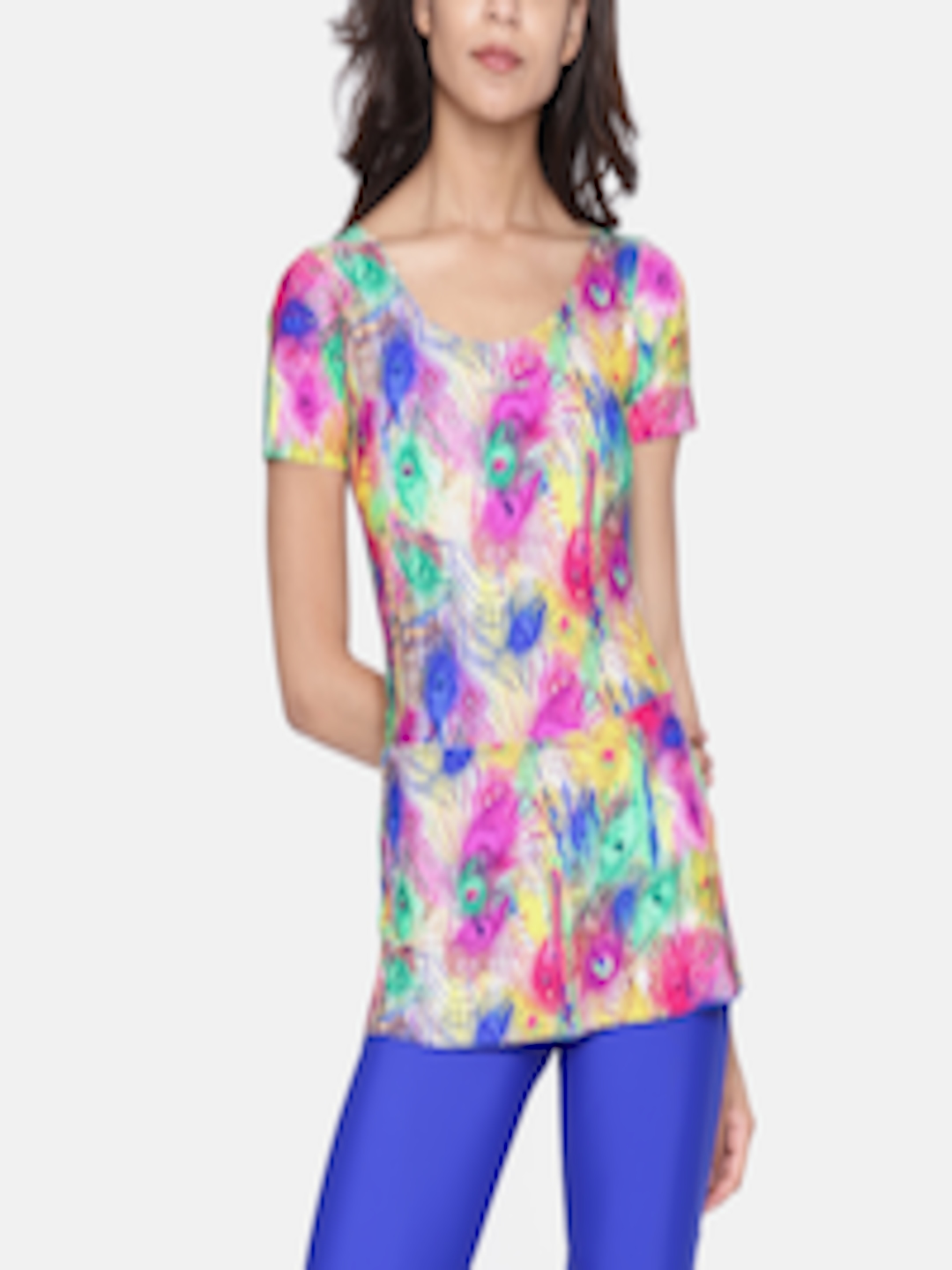 Buy LOBSTER Multicoloured Printed Swimsuit LB 3903 - Swimwear for Women ...