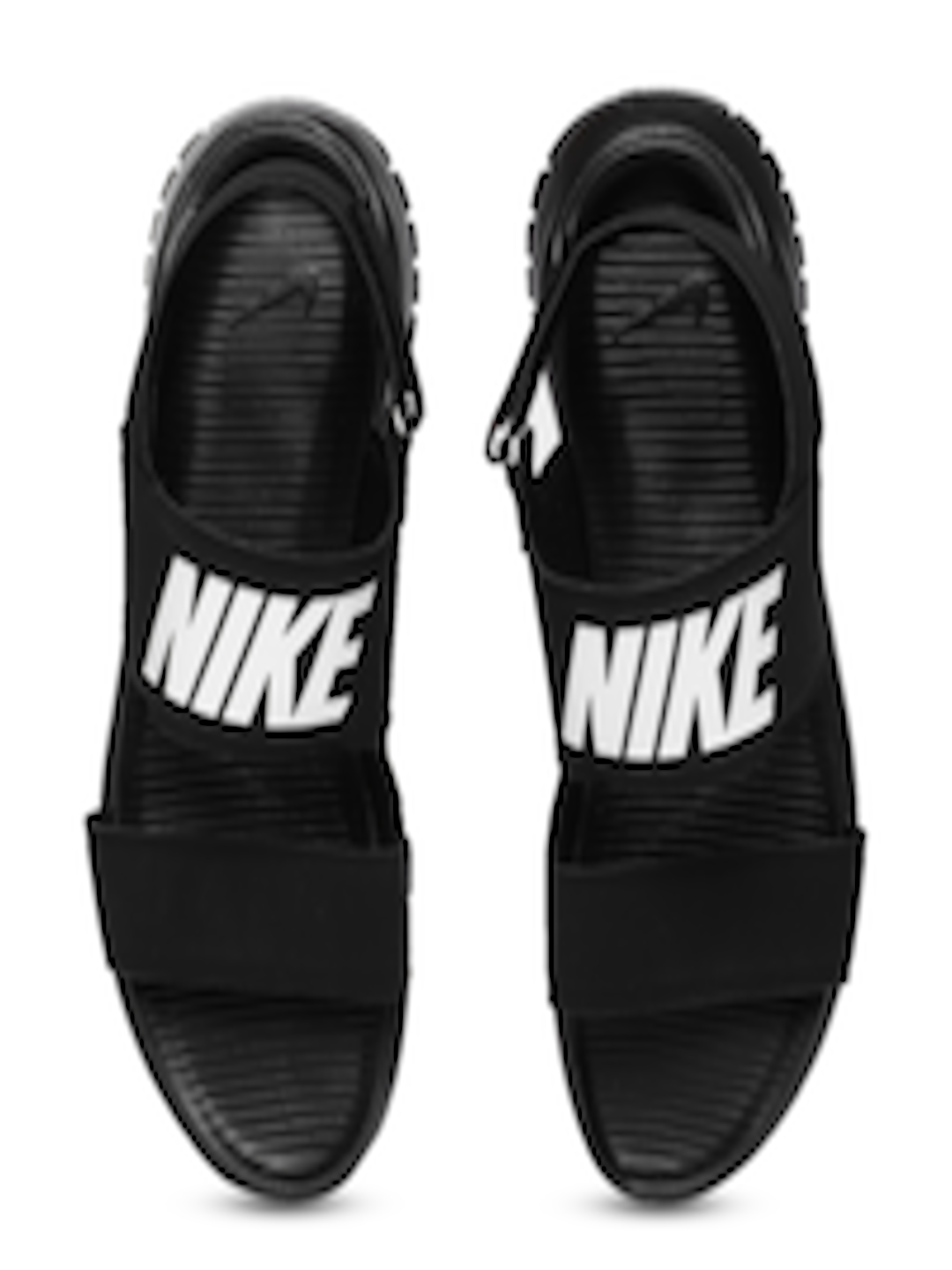 Buy Nike Women Black Tanjun Sports Sandals - Sports ...