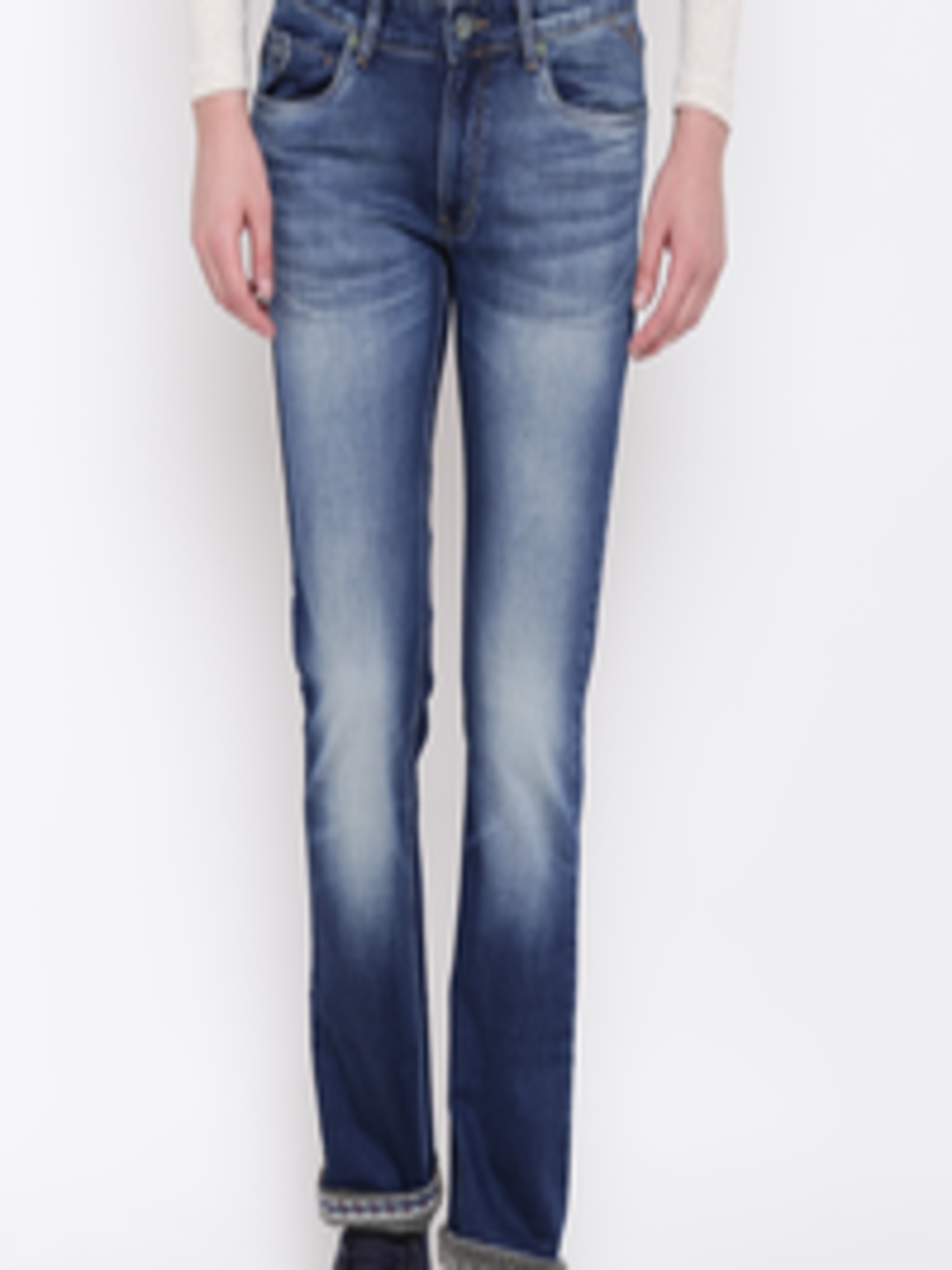 Buy Numero Uno Men Blue Slim Fit Low Rise Clean Look Stretchable Jeans ...
