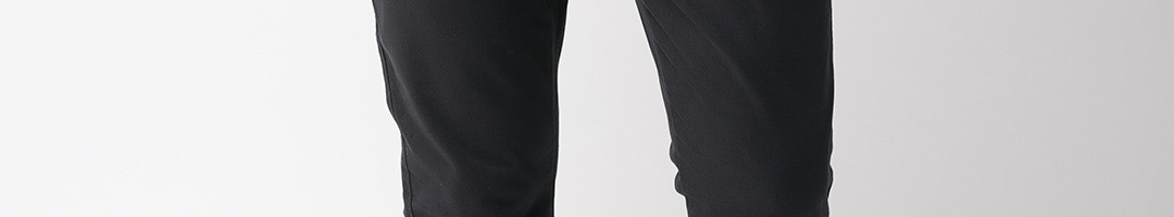 Buy Mast & Harbour Men Black Slim Fit Chinos - Trousers for Men 4110712 ...