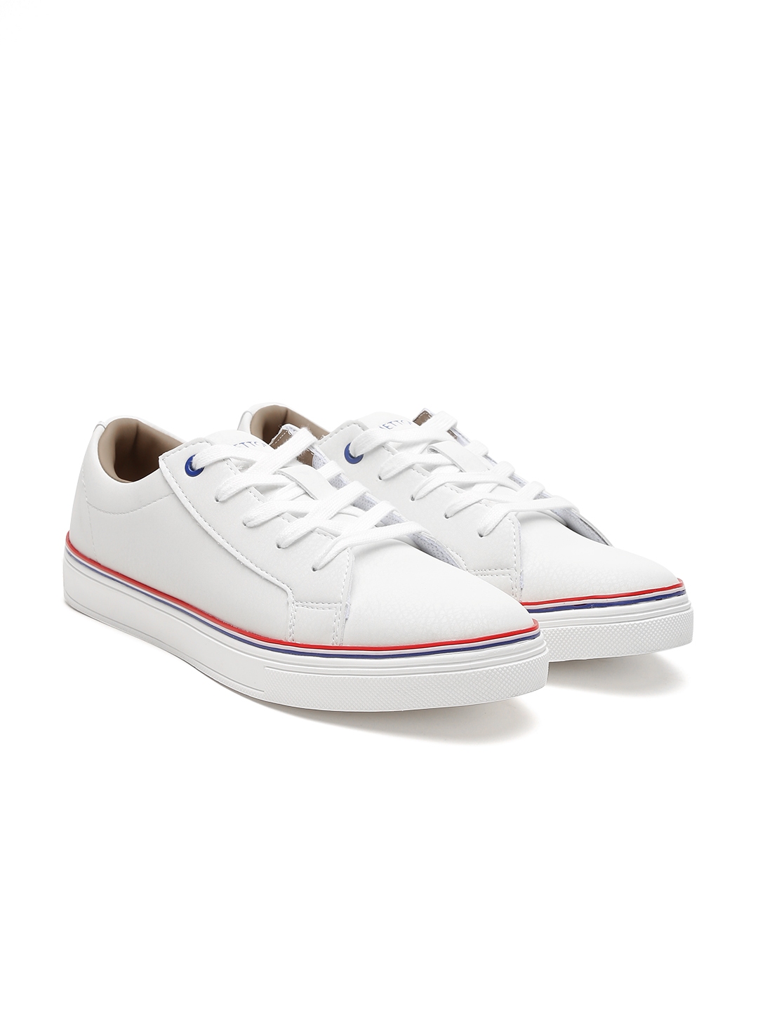 united benetton white shoes