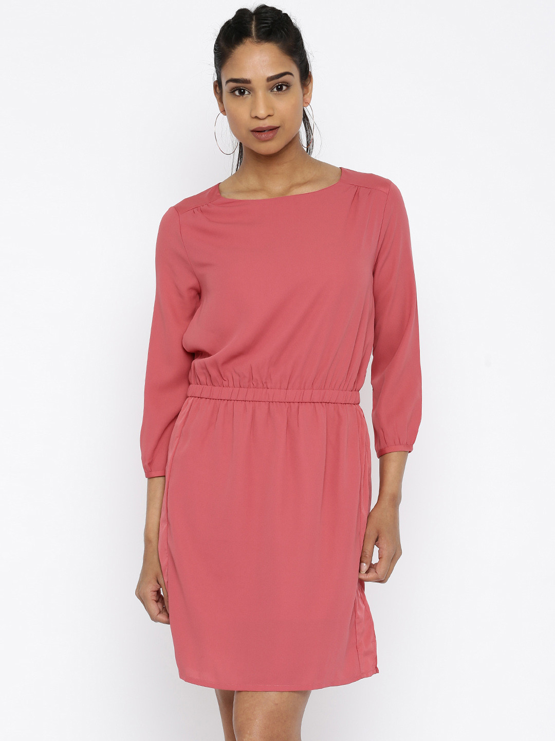 Buy United Colors Of Benetton Pink Blouson Dress - Dresses for Women ...