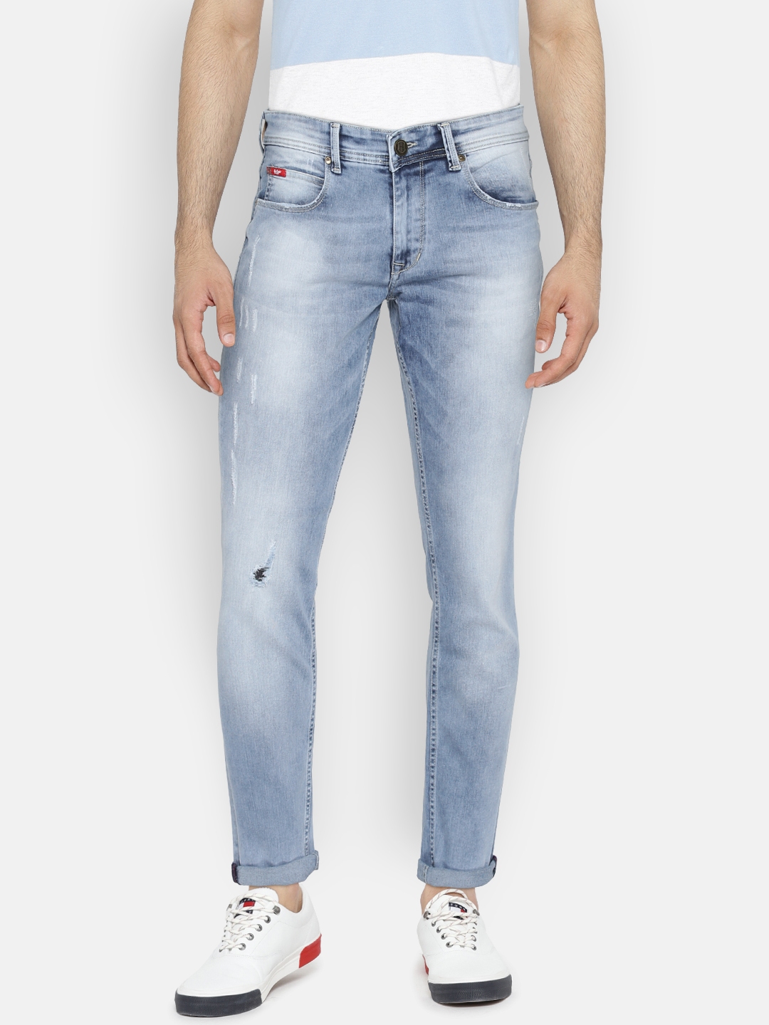 lee cooper denim joggers
