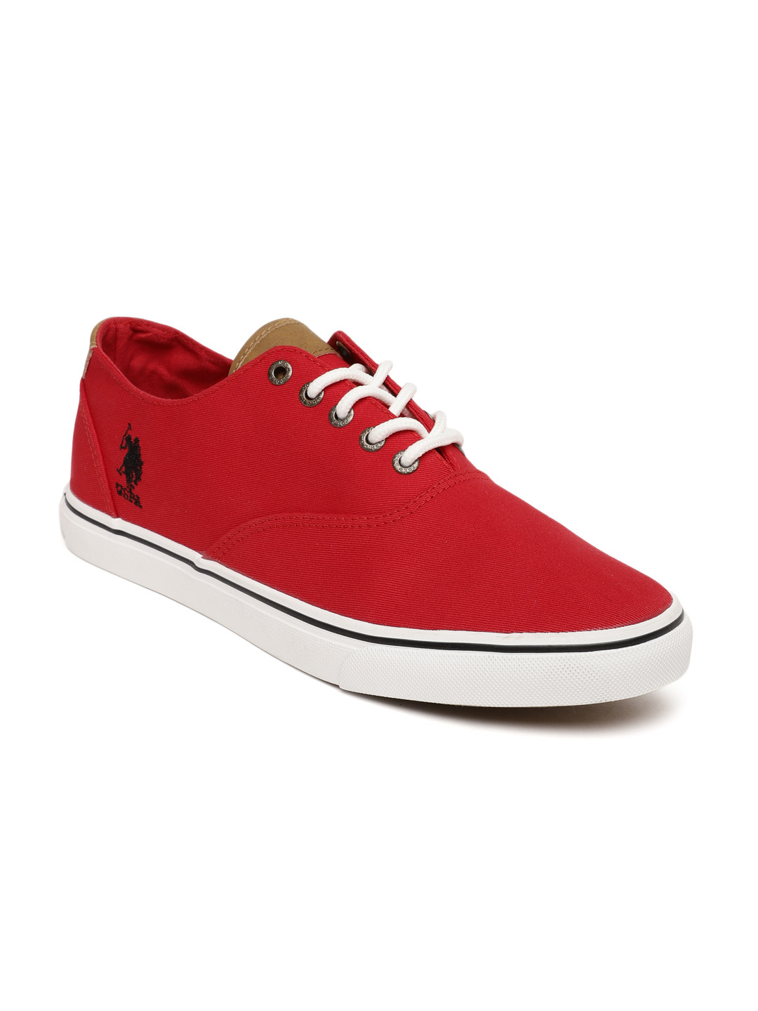 Buy U.S. Polo Assn. Men Red Andre Sneakers Casual Shoes for Men