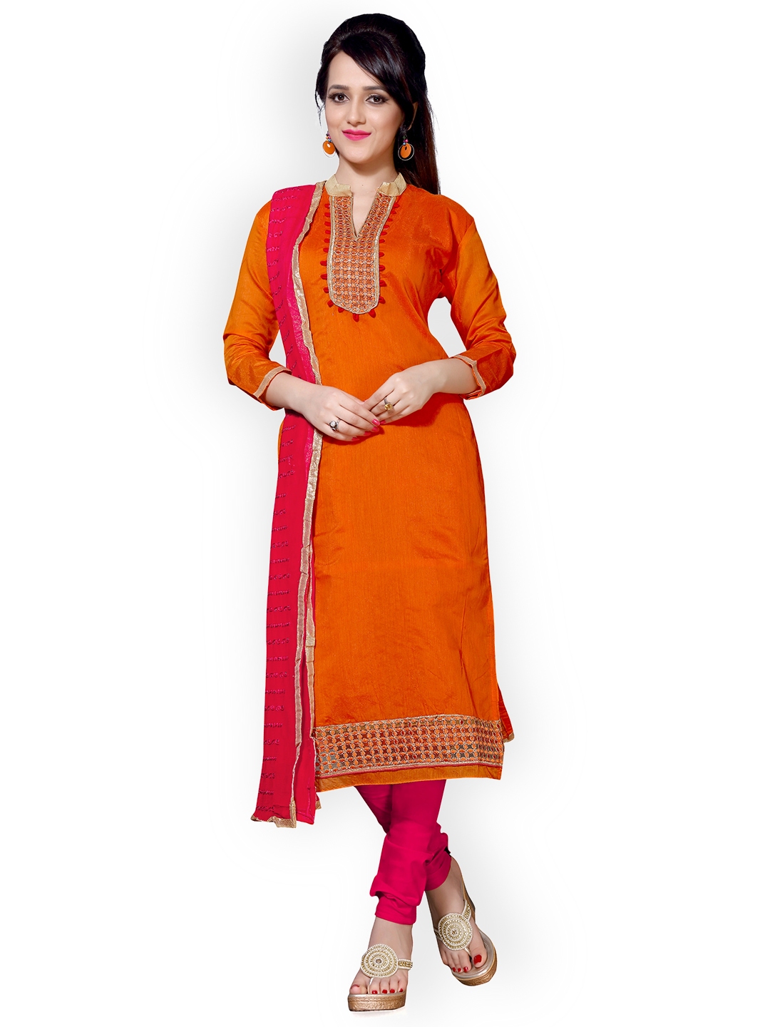 cotton gown on myntra