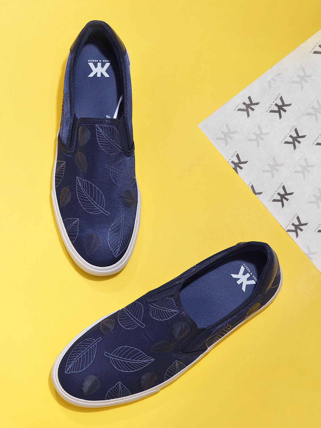 kook n keech slip on sneakers