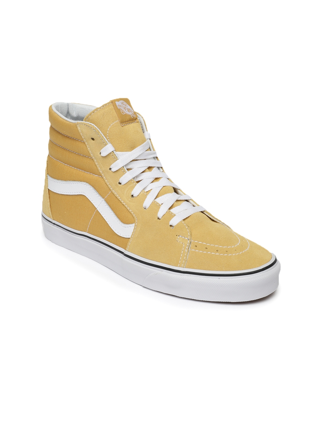 vans yellow leather