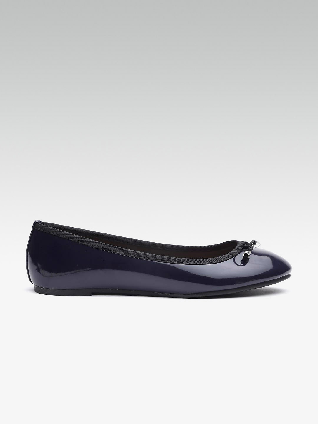 Buy DOROTHY PERKINS Women Navy Blue Solid Ballerinas Flats for Women 4318815 Myntra