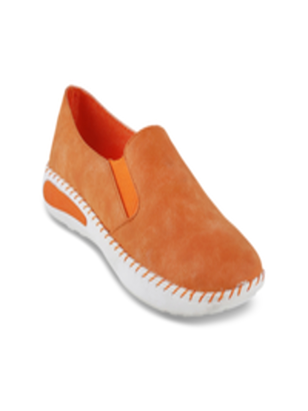 Buy Metro Women Orange Sneakers Casual Shoes for Women