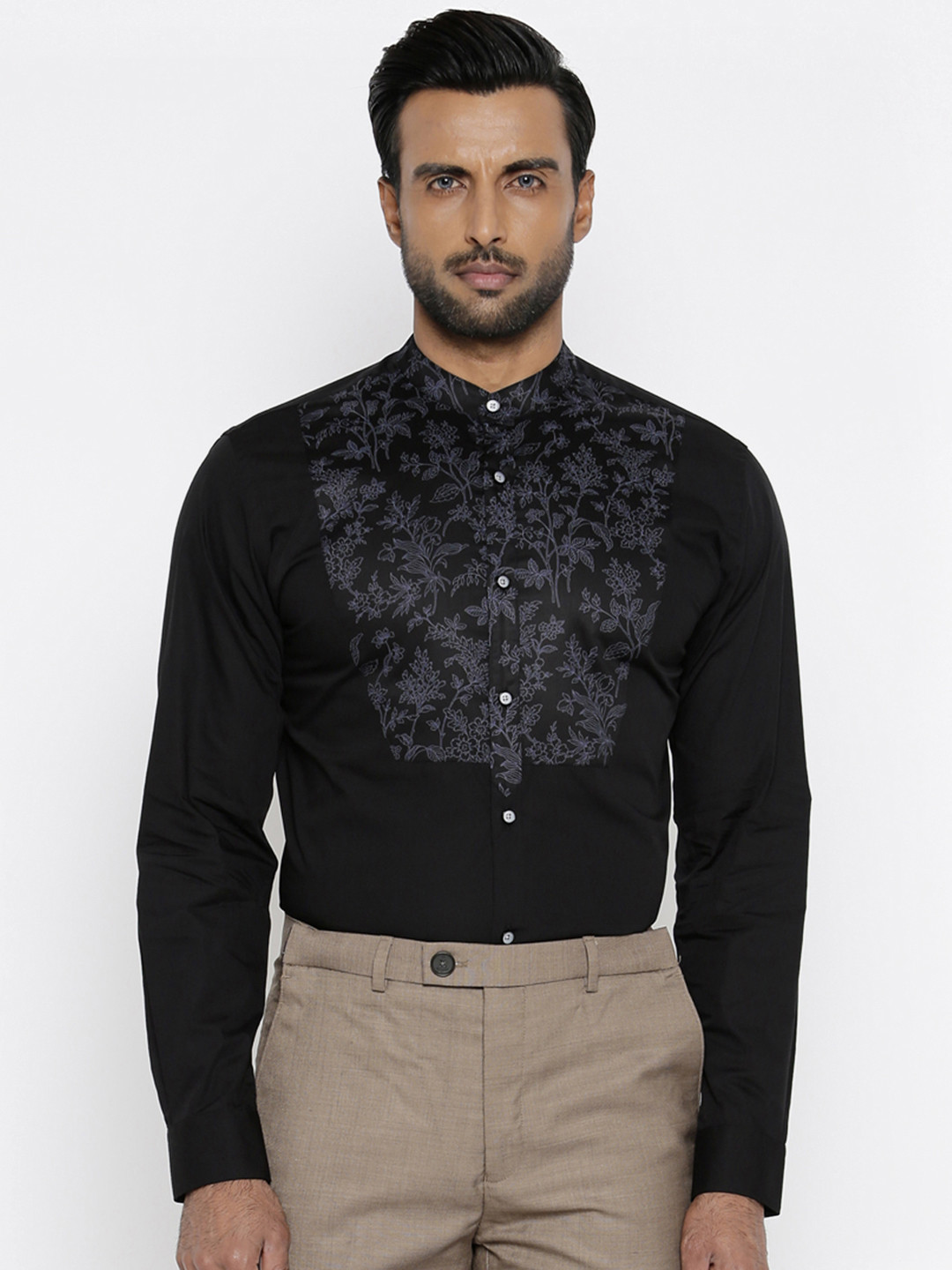 raymond black shirt cloth