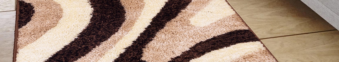 Buy Story@home Brown & Beige Printed Carpet - Carpets for Unisex