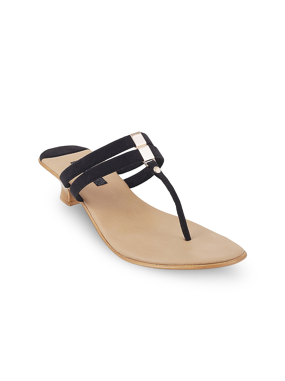 mochi black sandals