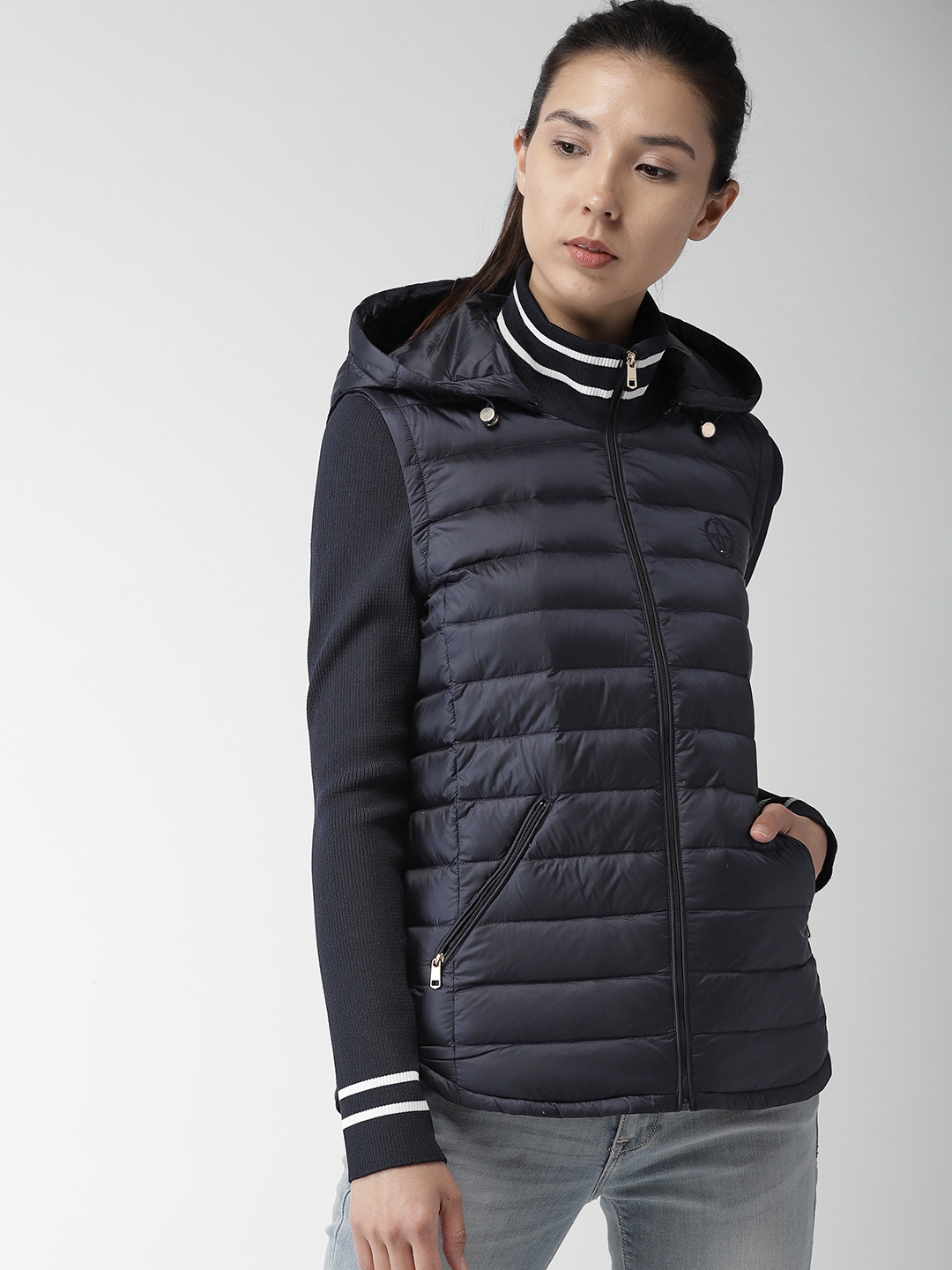myntra tommy hilfiger jackets