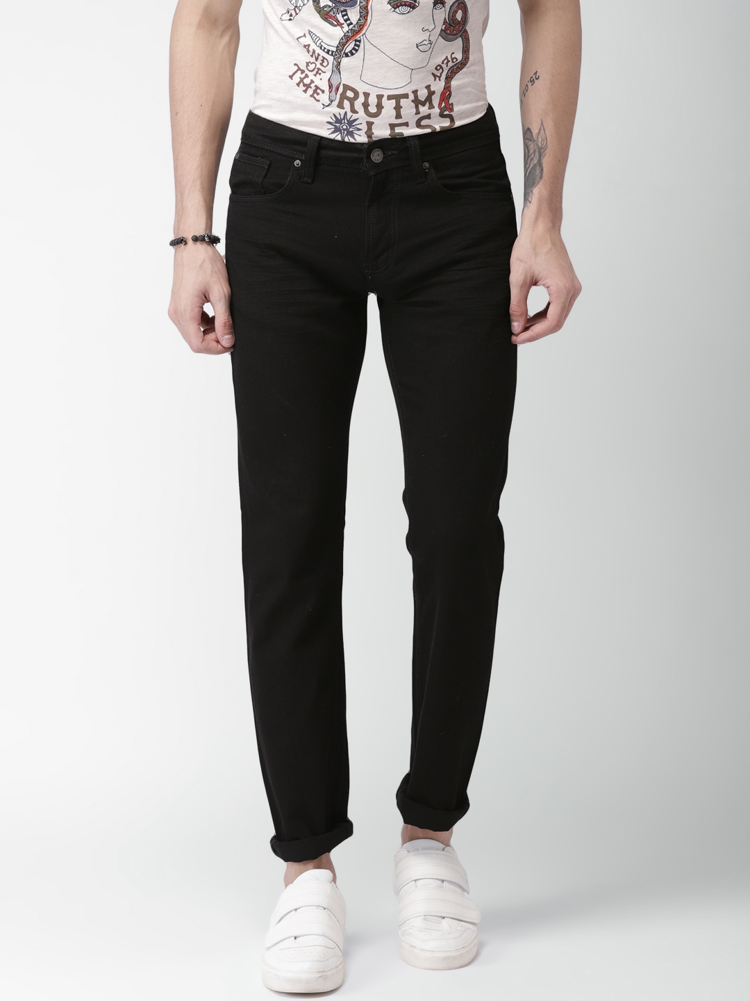 celio black jeans