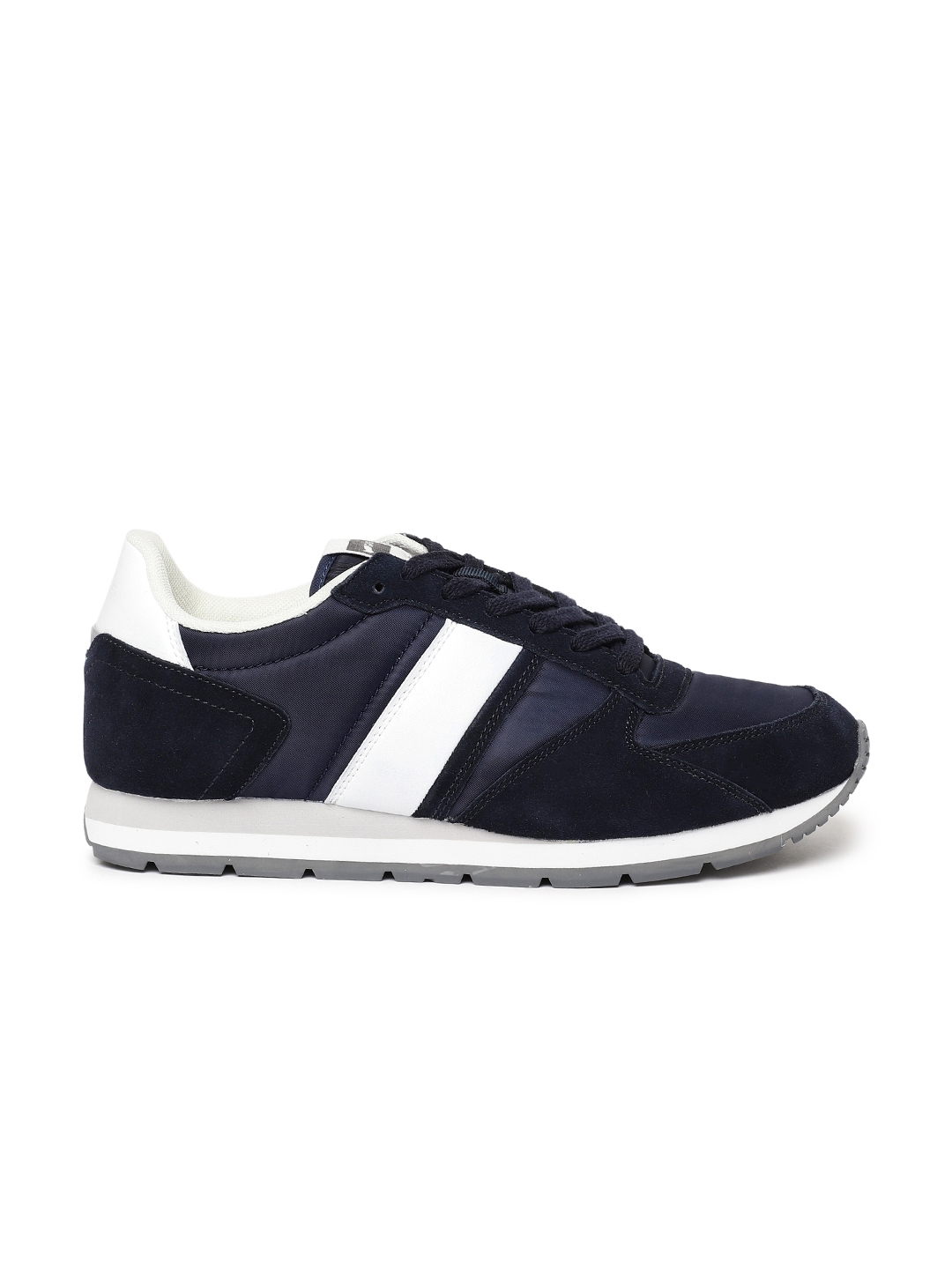 Buy GAS Men Navy Blue Sneakers - Casual Shoes for Men 4376347 | Myntra