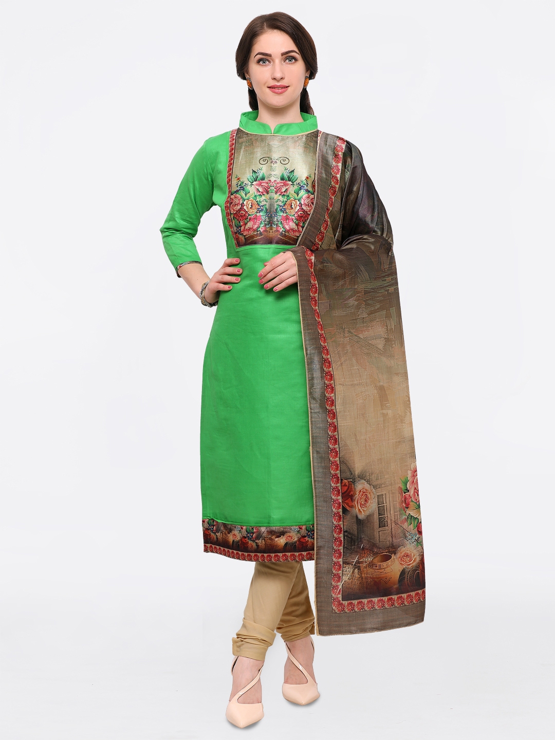 cotton gown on myntra