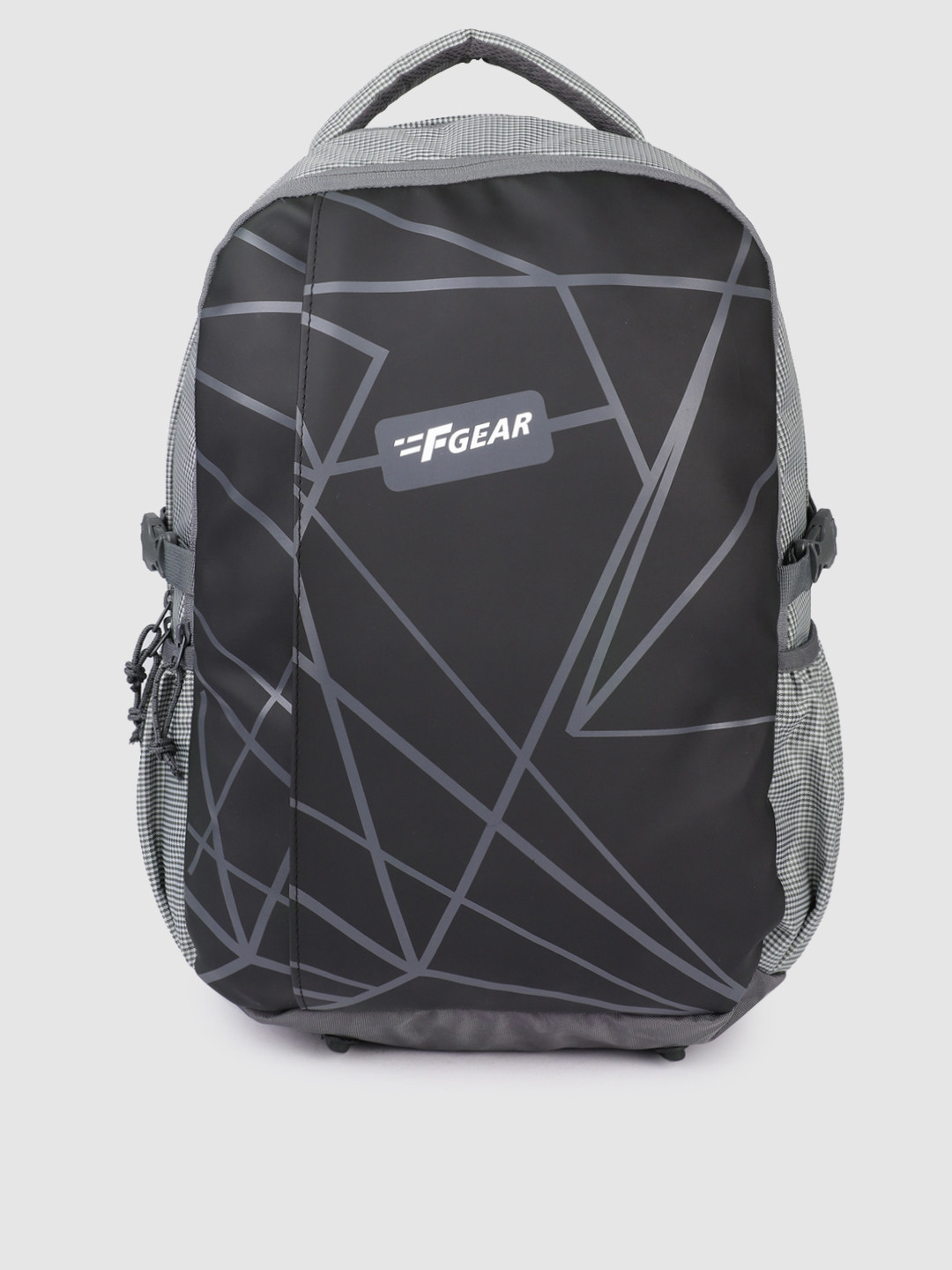 Buy F Gear Unisex Black & Grey Talent Backpack Backpacks for Unisex
