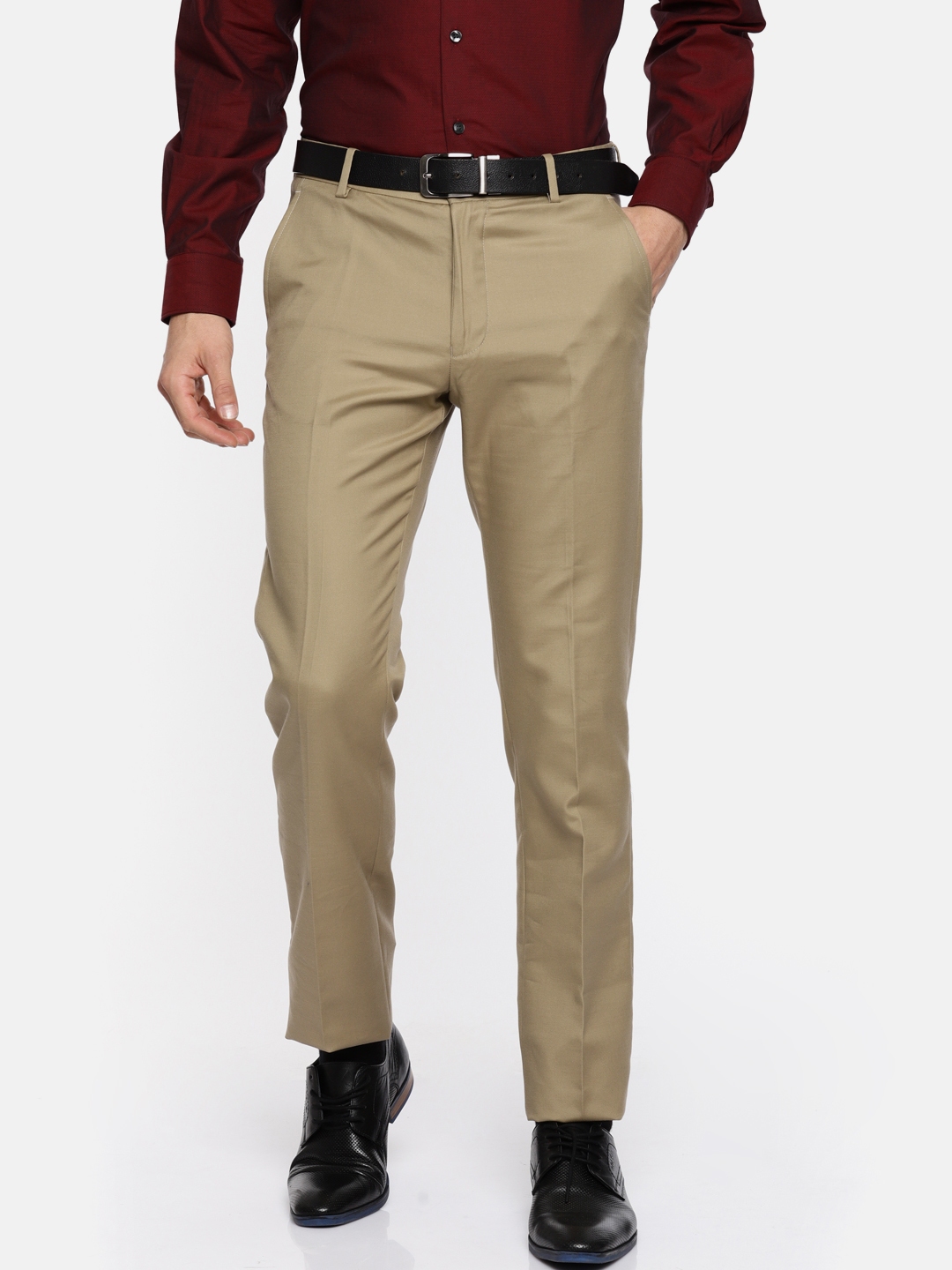 allen solly formal pants