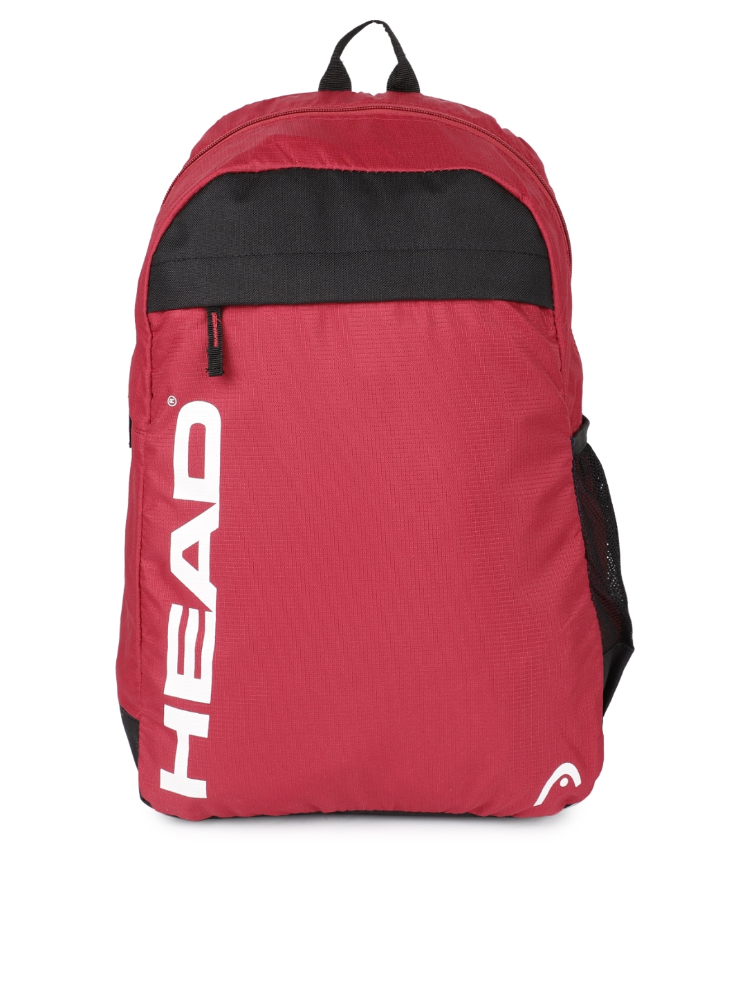 Buy Head Unisex Red & Black Dew Brand Logo Backpack - Backpacks for ...