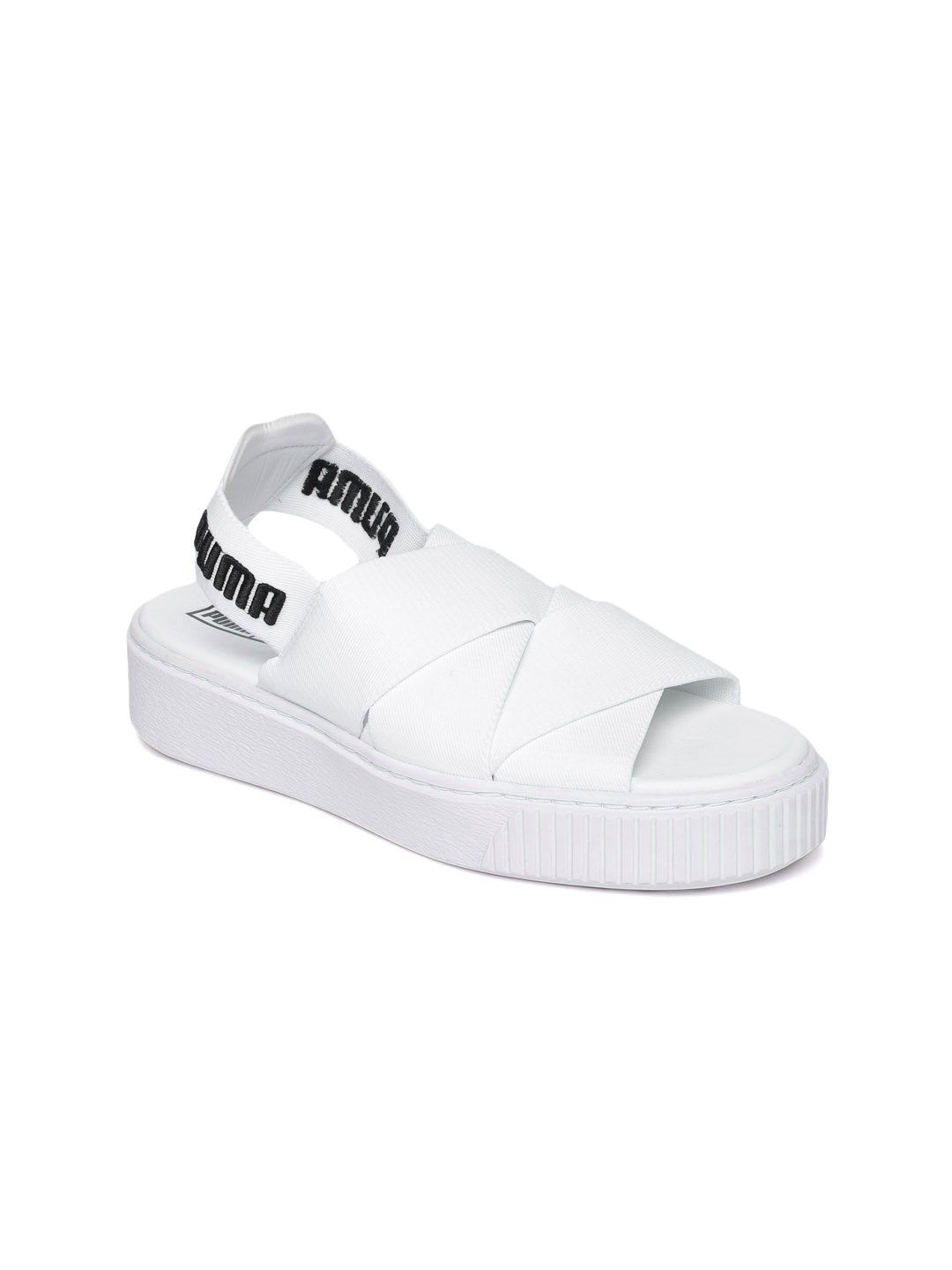 puma platform sandals