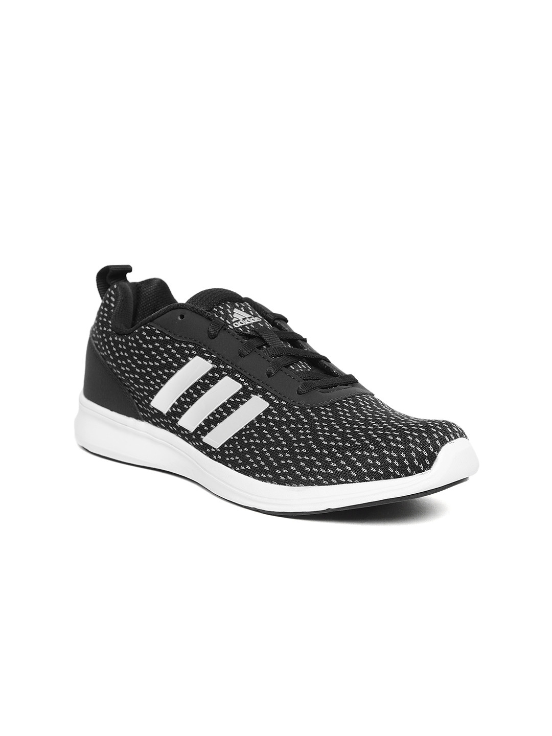 Buy ADIDAS Women Black & White ADIRAY X Woven Design Running Shoes