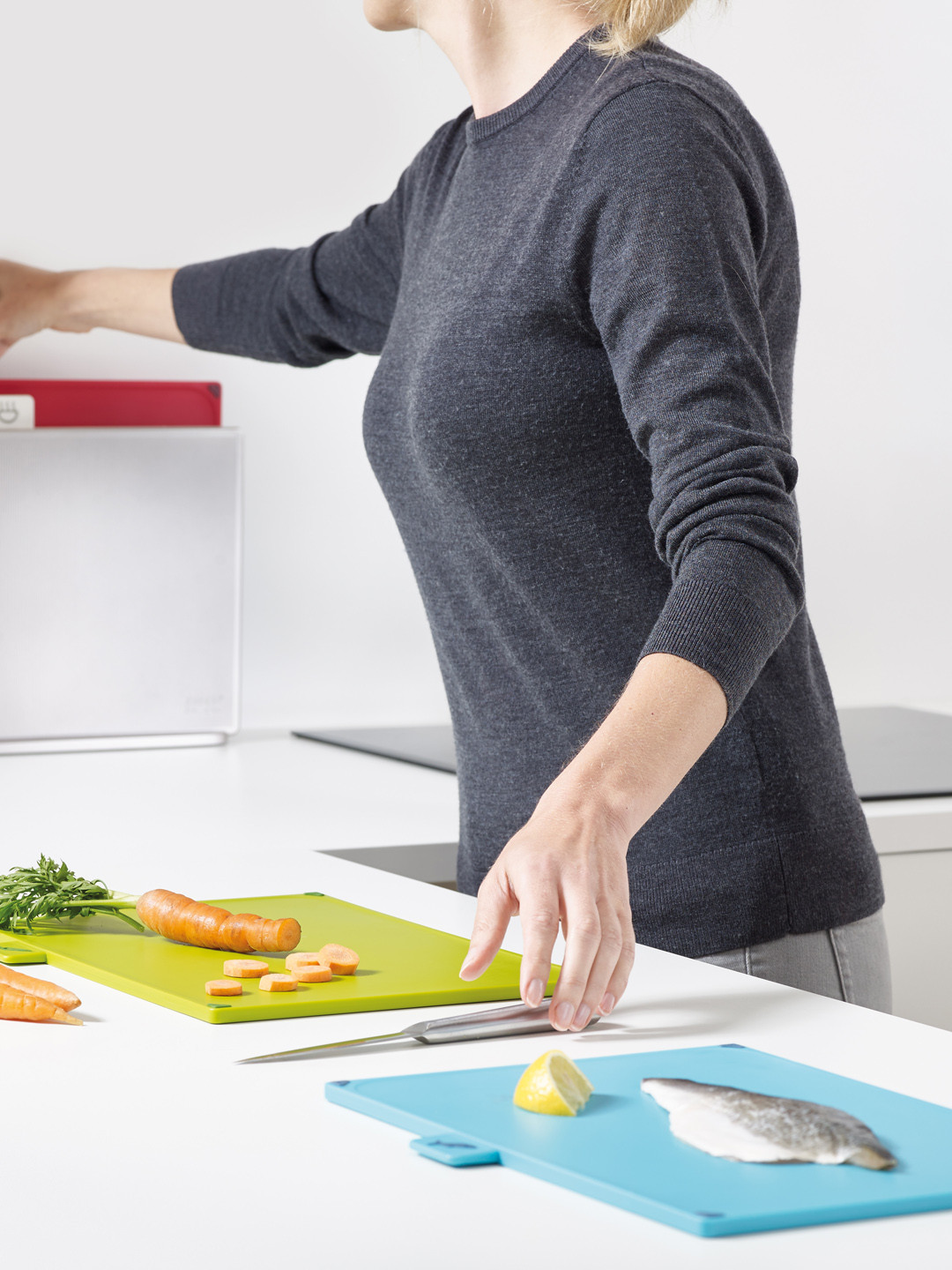 Buy Joseph Joseph Index Plastic Cutting Board Set With Storage