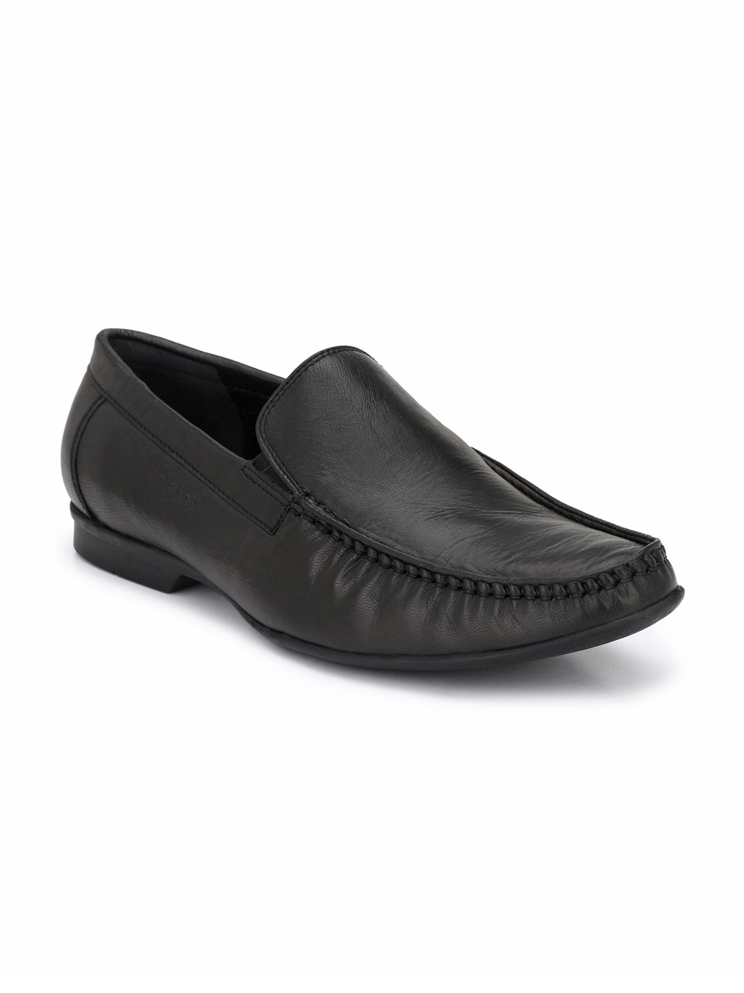 Buy Derby Men Black Leather Loafers Casual Shoes for Men 4444575 Myntra