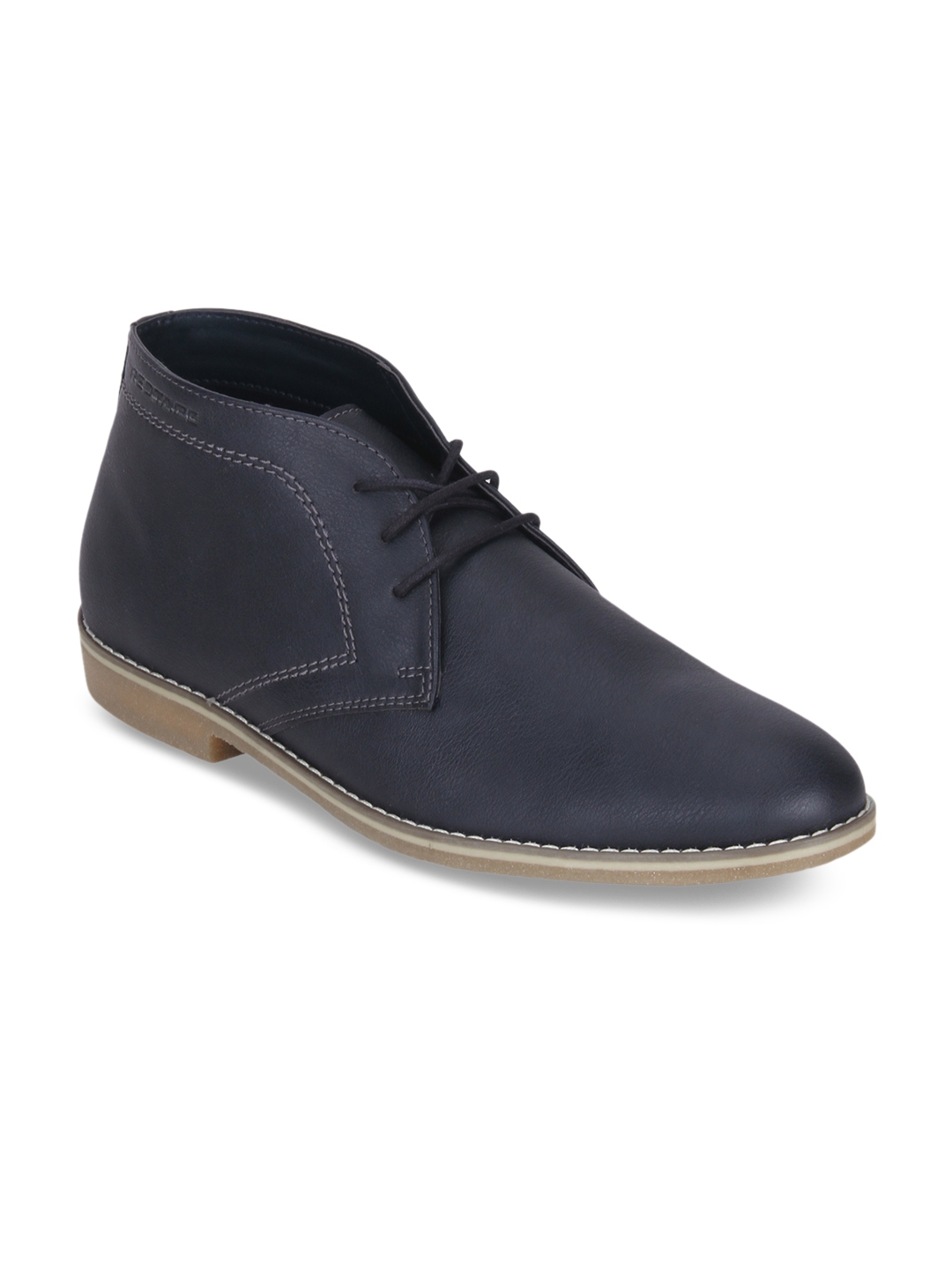 red tape mid top flat boots