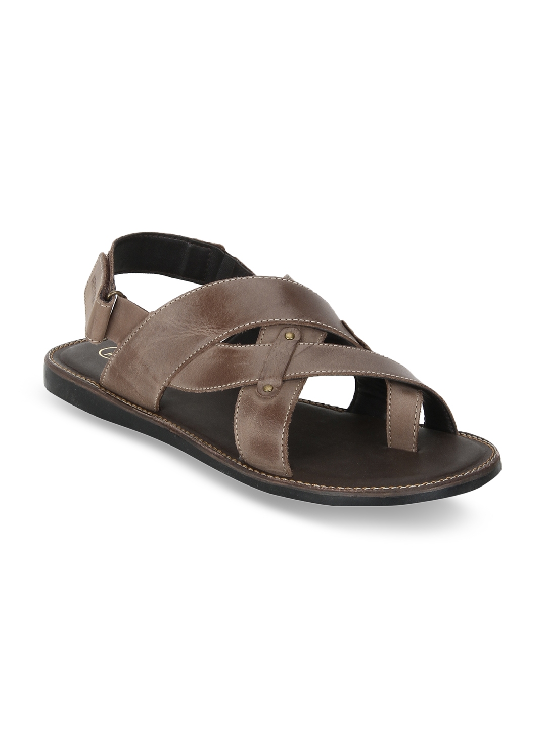 red tape men's leather sandals and floaters