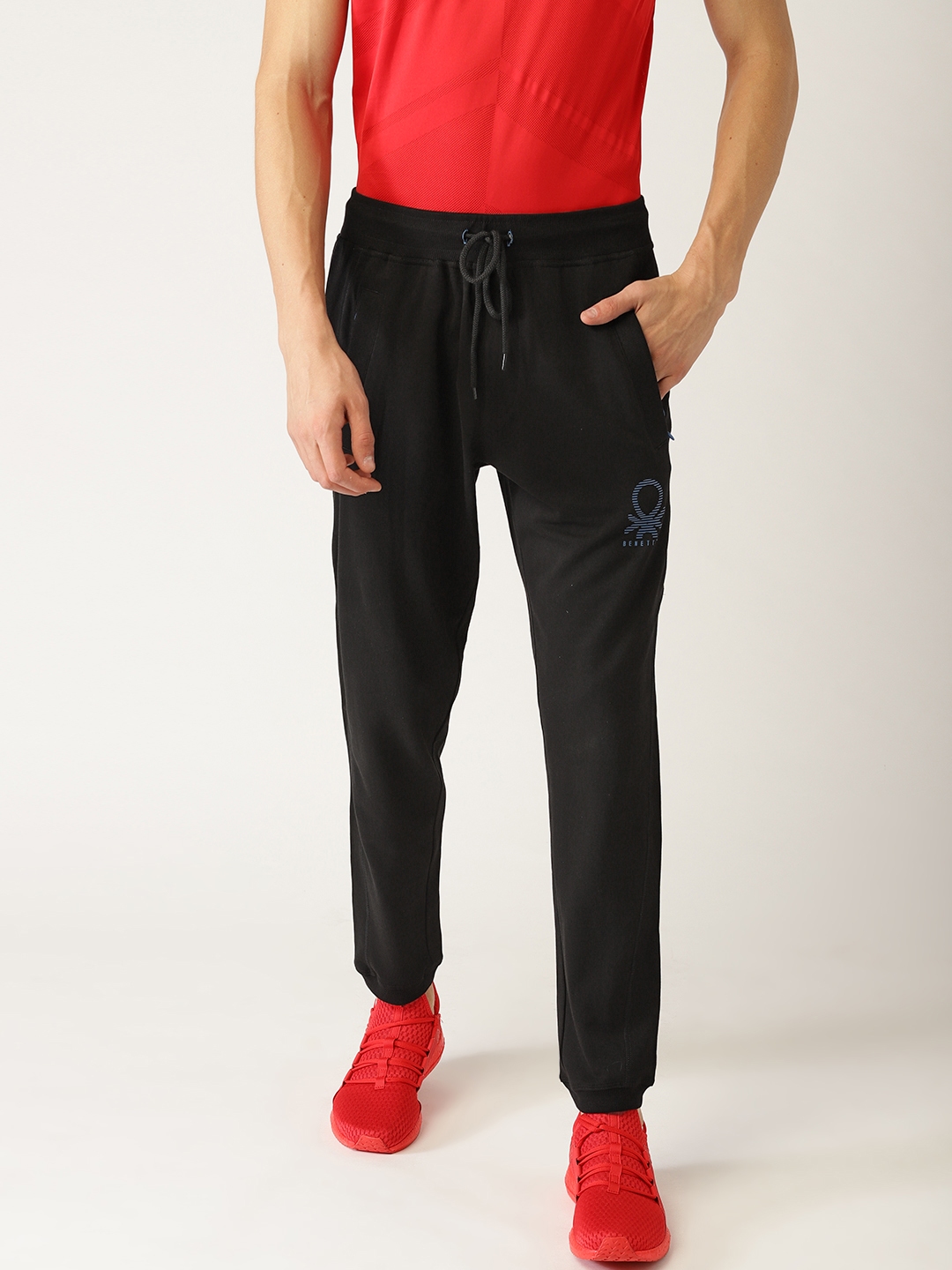 benetton track pants