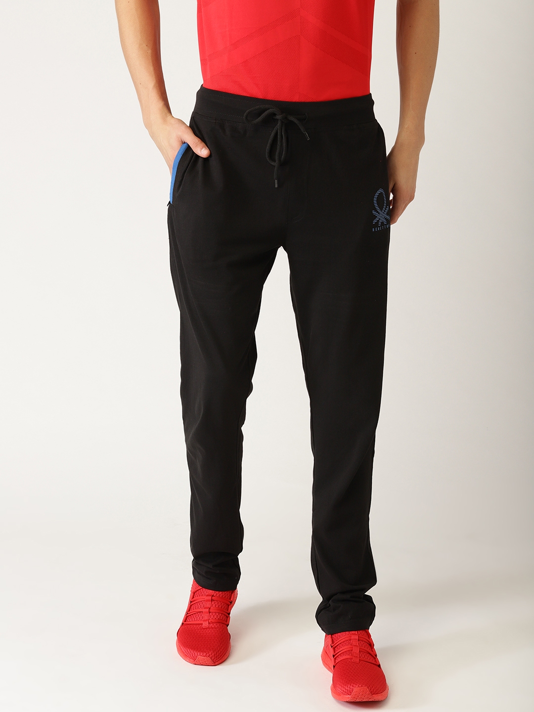benetton track pants