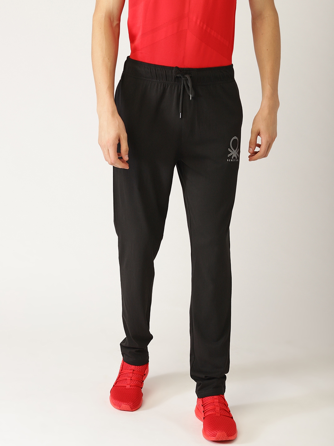 benetton track pants
