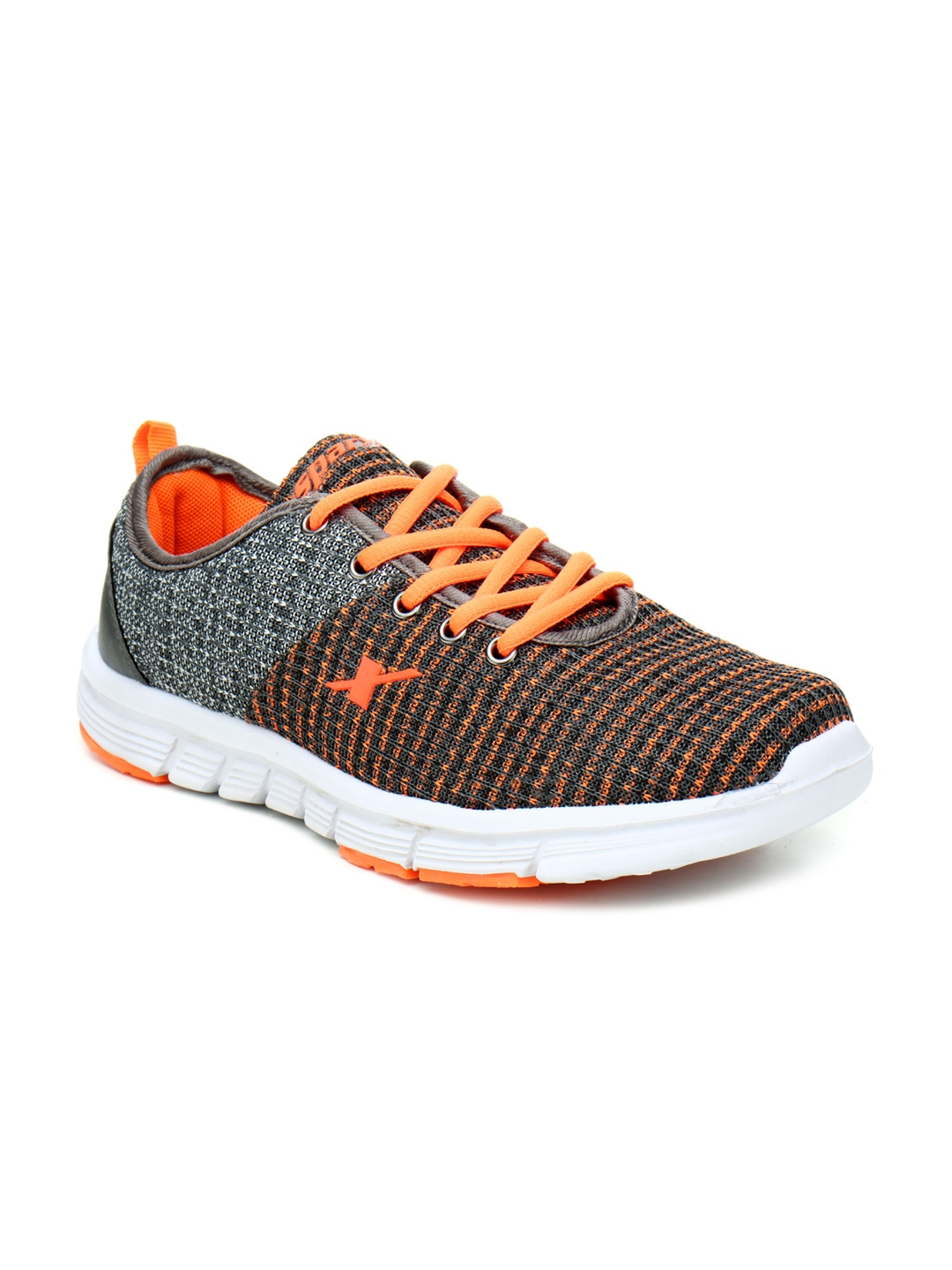 sparx women grey running shoes
