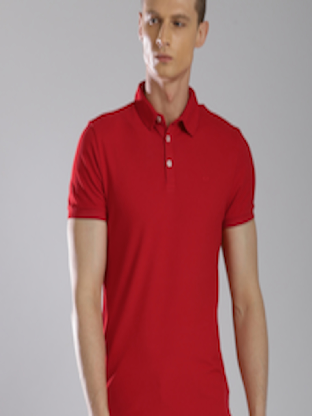 Buy GAS Men Red Solid Polo T Shirt - Tshirts for Men 4449470 | Myntra