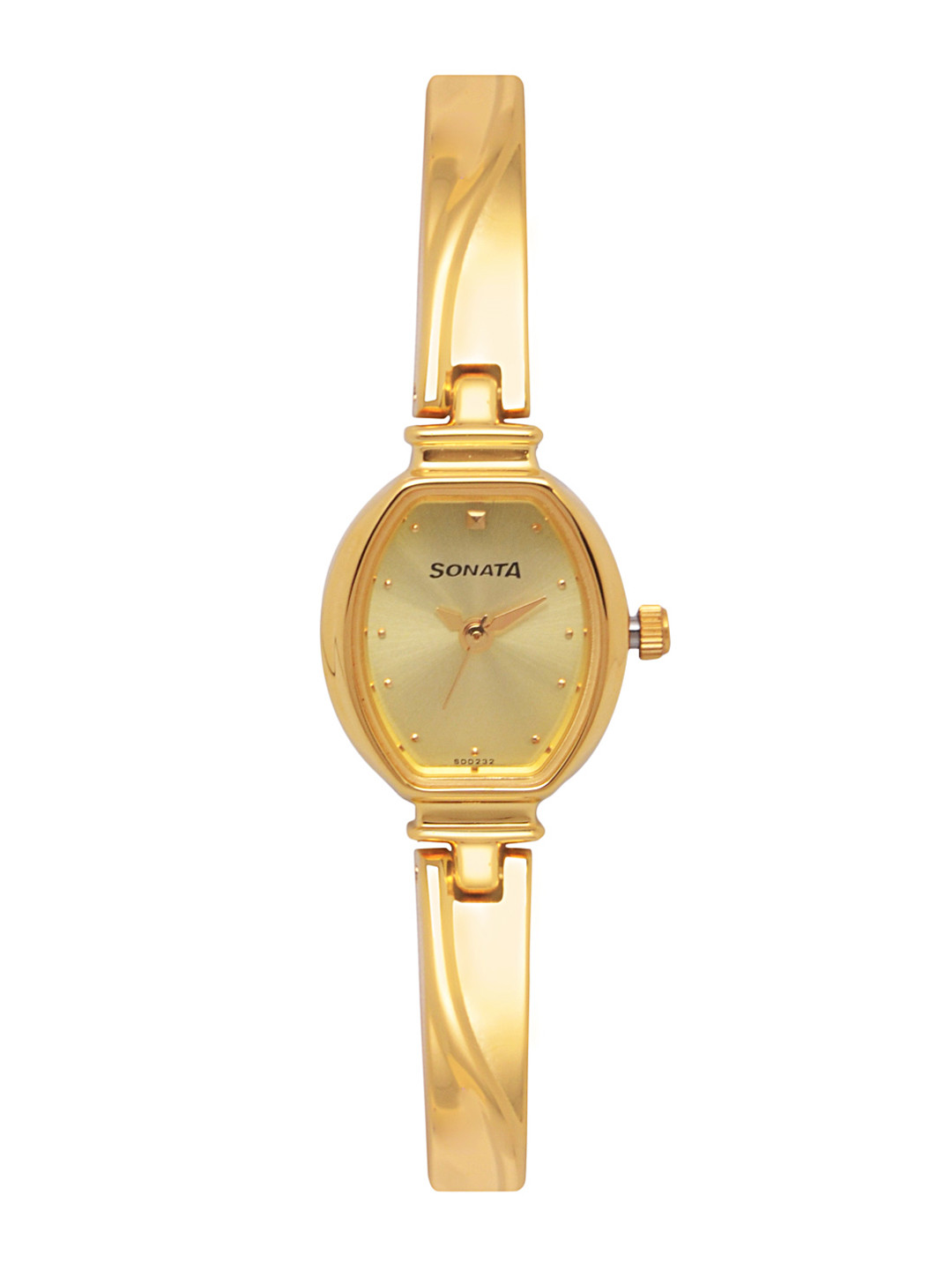 Buy Sonata Women Gold Toned Analogue Watch NK8111YM01 Watches for