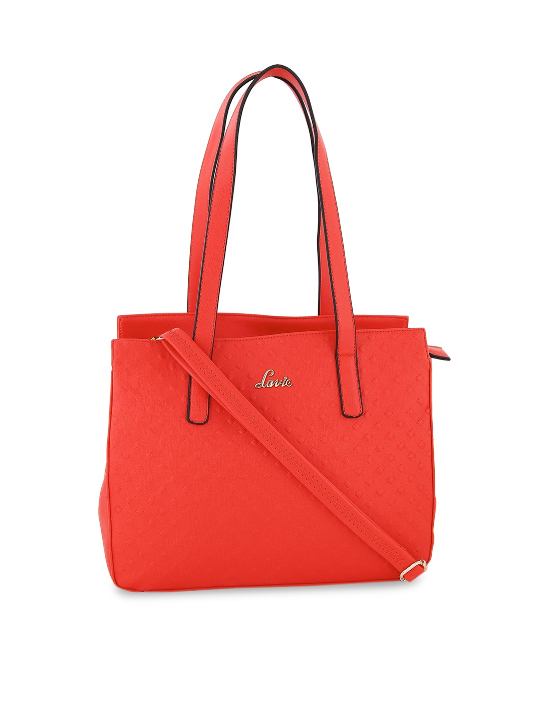 Lavie red solid shoulder bag shop