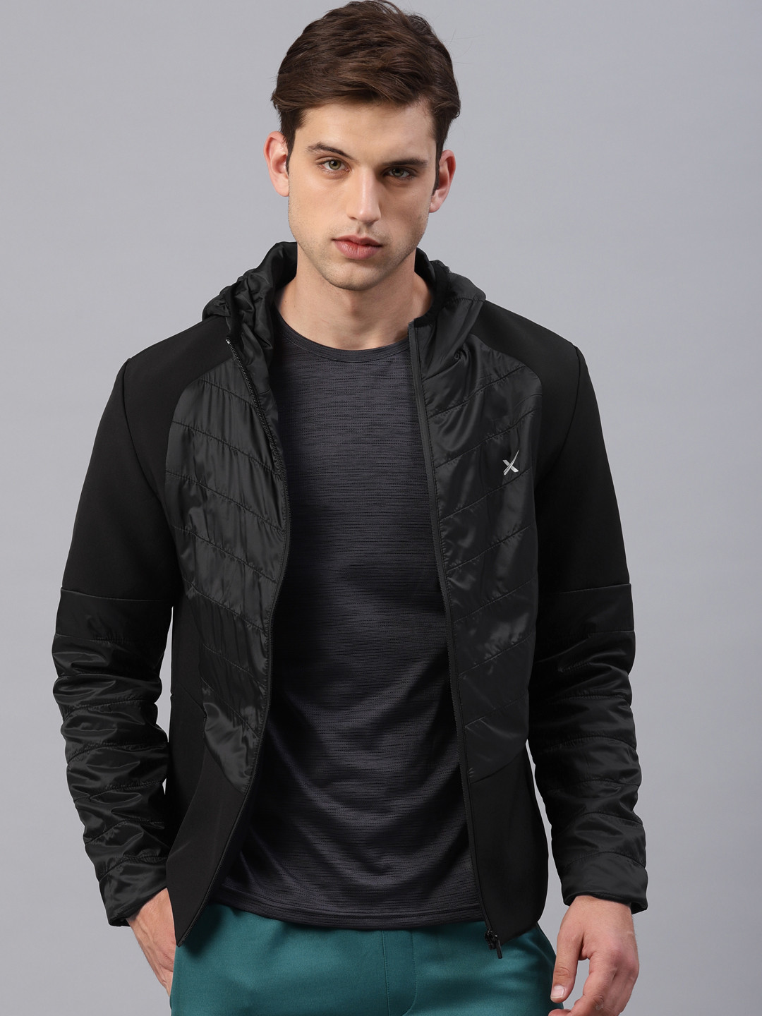 Buy HRX By Hrithik Roshan Men Black Solid Active Sporty Jacket