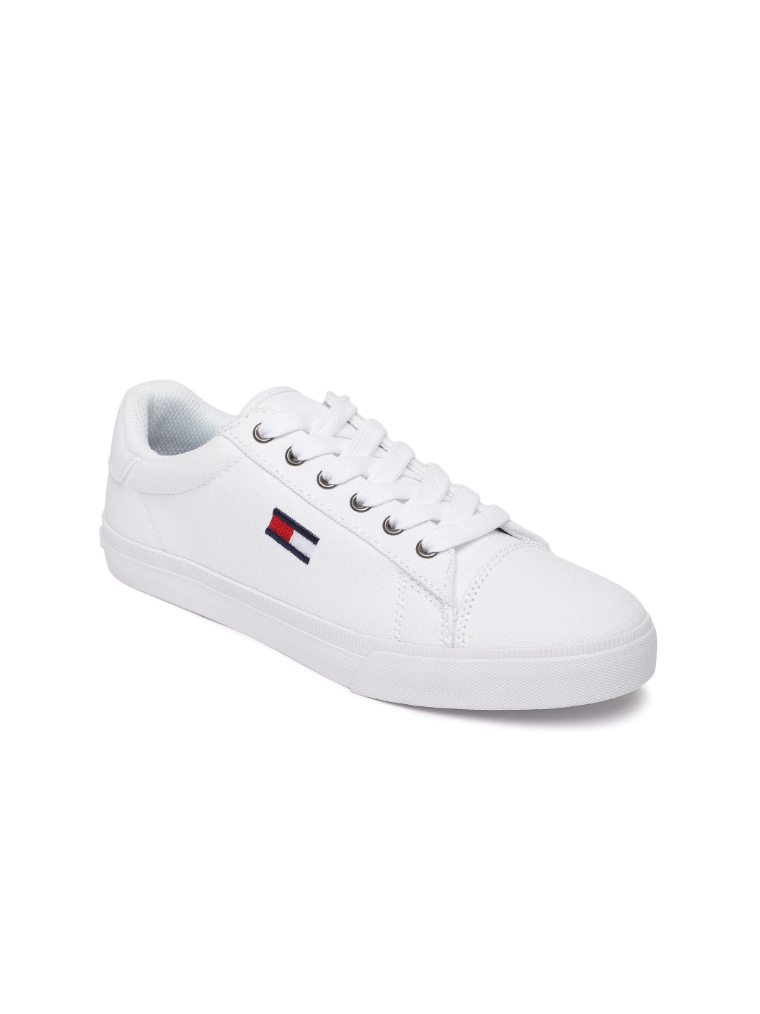 Buy Tommy Hilfiger Women White Lava A Sneakers - Casual Shoes for Women ...