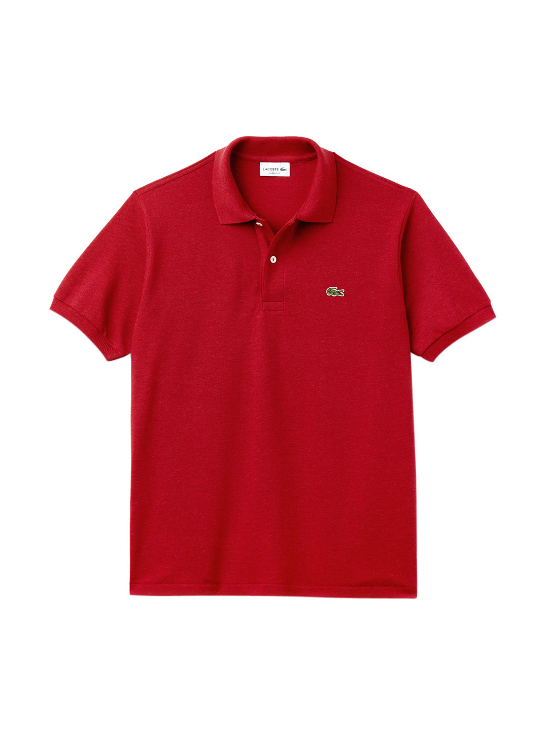 lacoste maroon t shirt