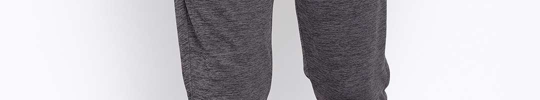 Buy Reebok Men Charcoal Grey Style Knit Training Track Pants - Track ...