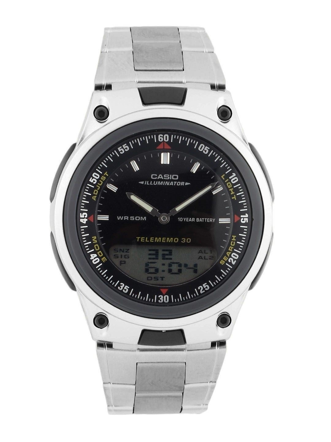 casio ad214 youth combination watch