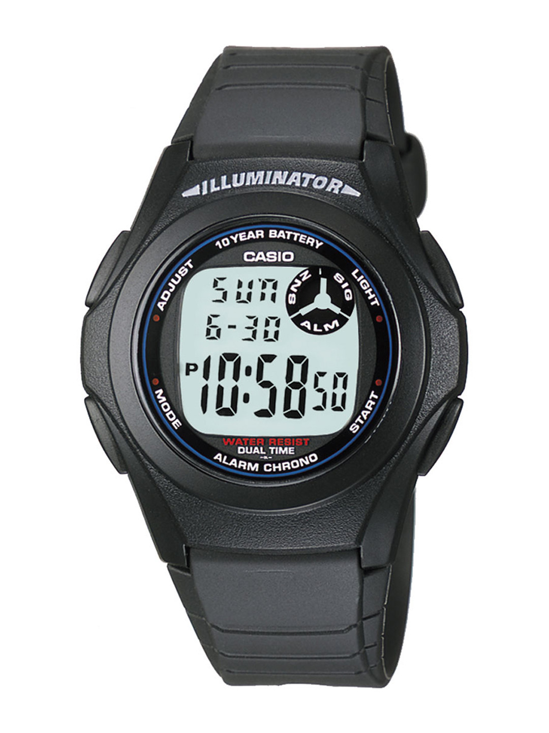 Buy Casio Youth Digital Unisex Black Digital Watch D027 F 200W 1AUDF