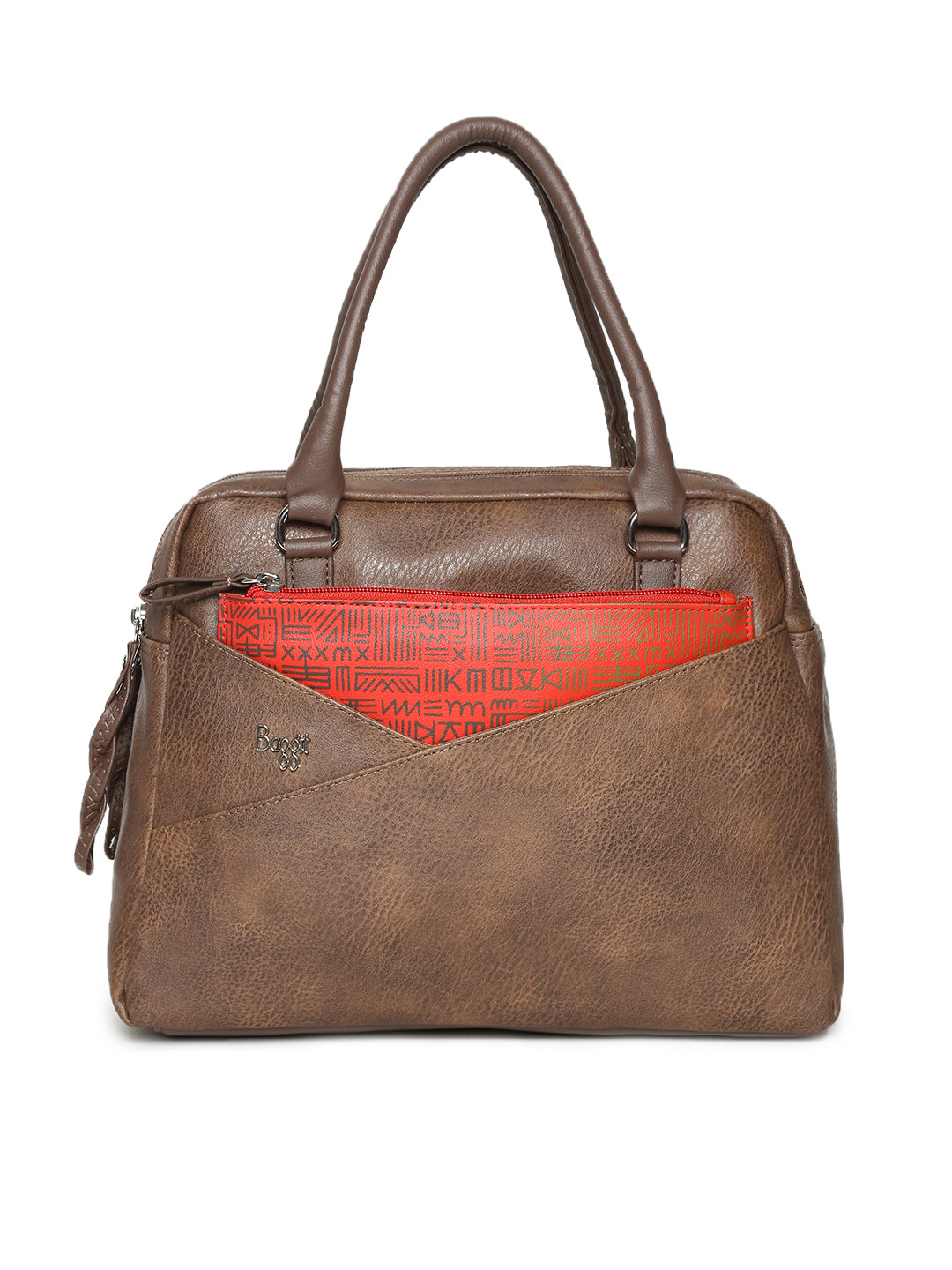 Buy Baggit Brown Printed Handheld Bag Handbags for Women 4608555 Myntra
