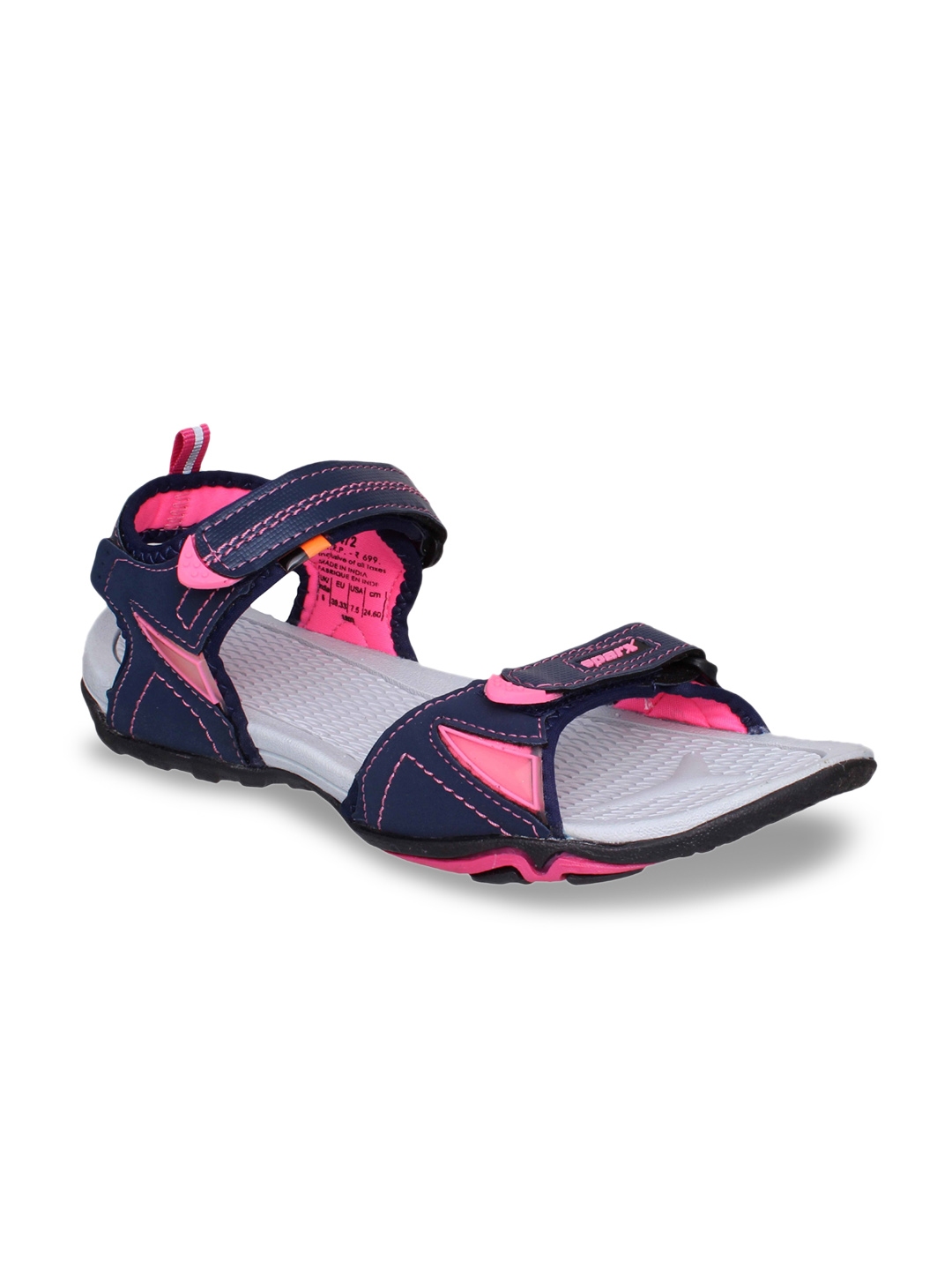 Buy Sparx Women Purple & Pink Comfort Sandals - Sports Sandals for ...