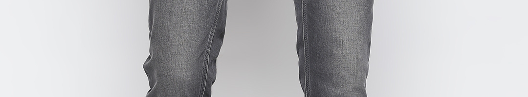 Buy Lawman Pg3 Men Grey Slim Fit Mid Rise Clean Look Jeans - Jeans for ...